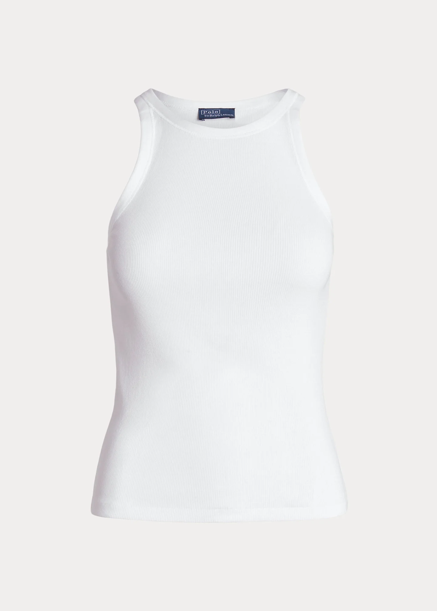 Ribbed Cotton Tank Top - 1
