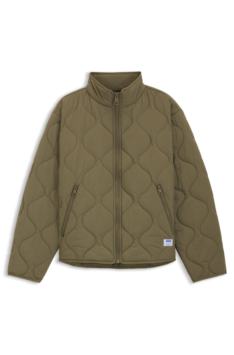 WATER-REPELLENT JACKET WITH ONION QUILTING 1