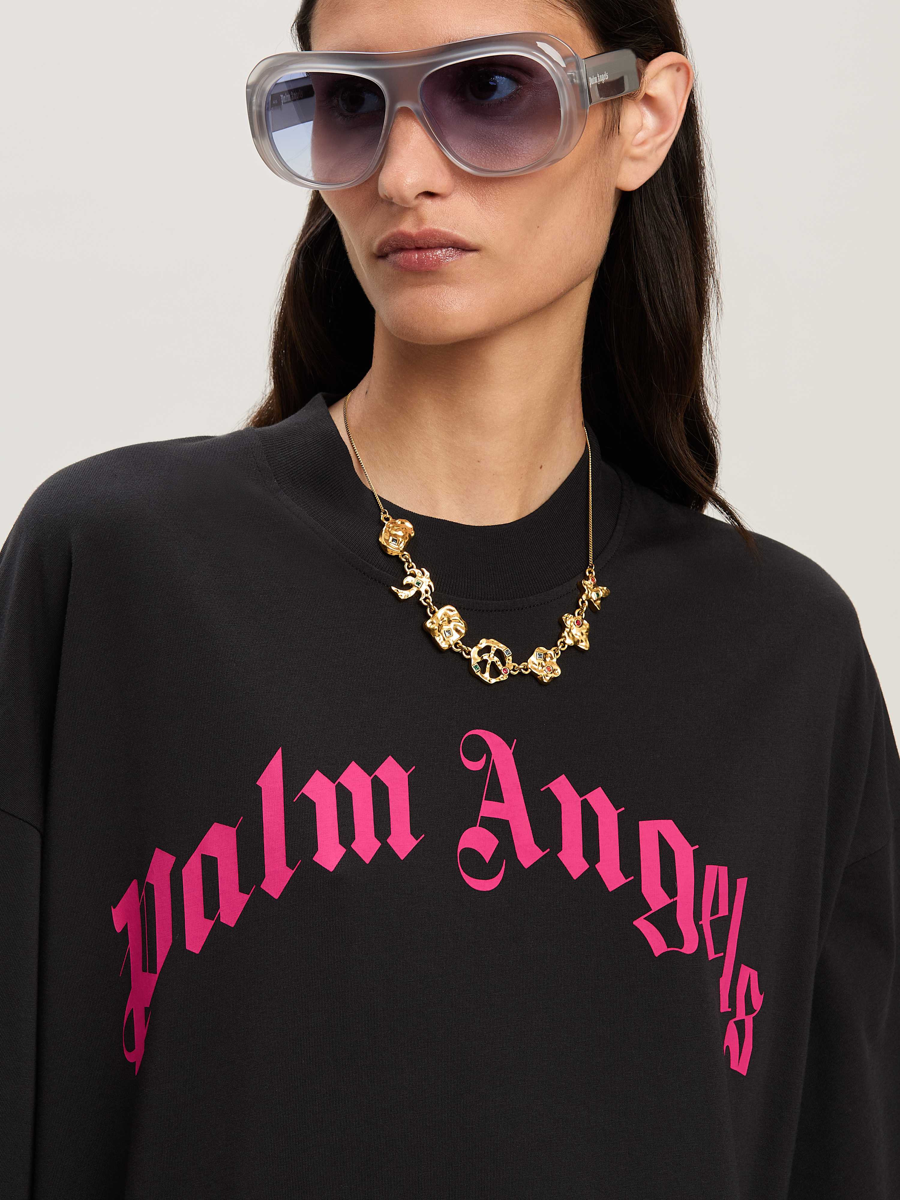 Classic logo cropped Baby T-shirt - 6