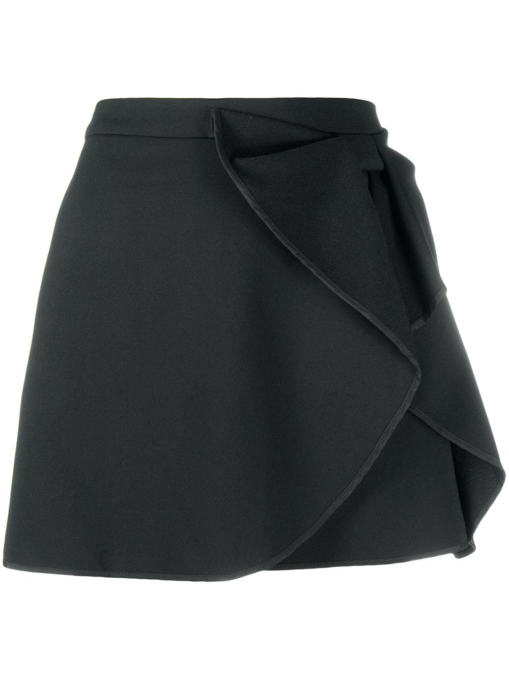 bow-detail mini skirt - 1