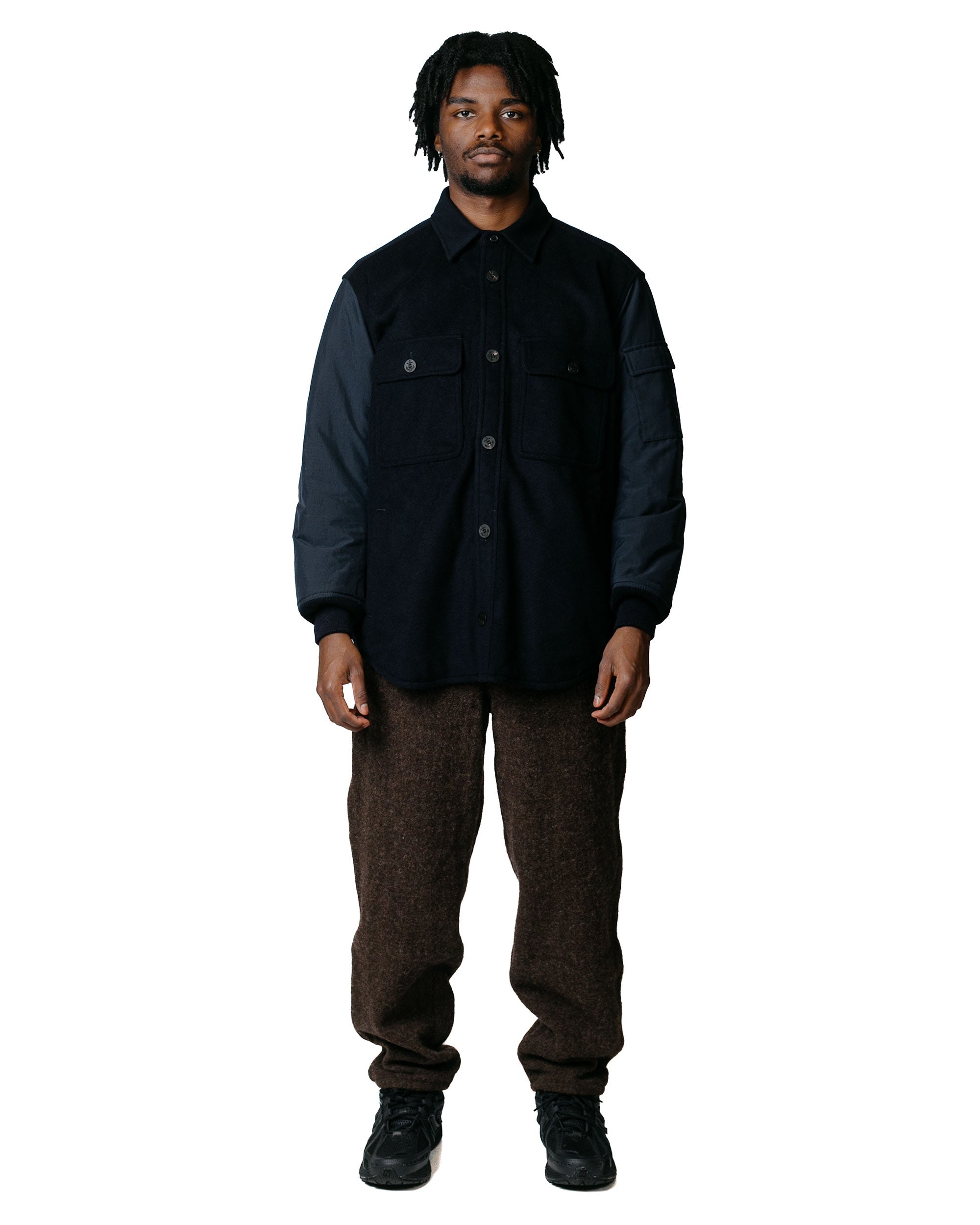 Wool Pants Brown - 4