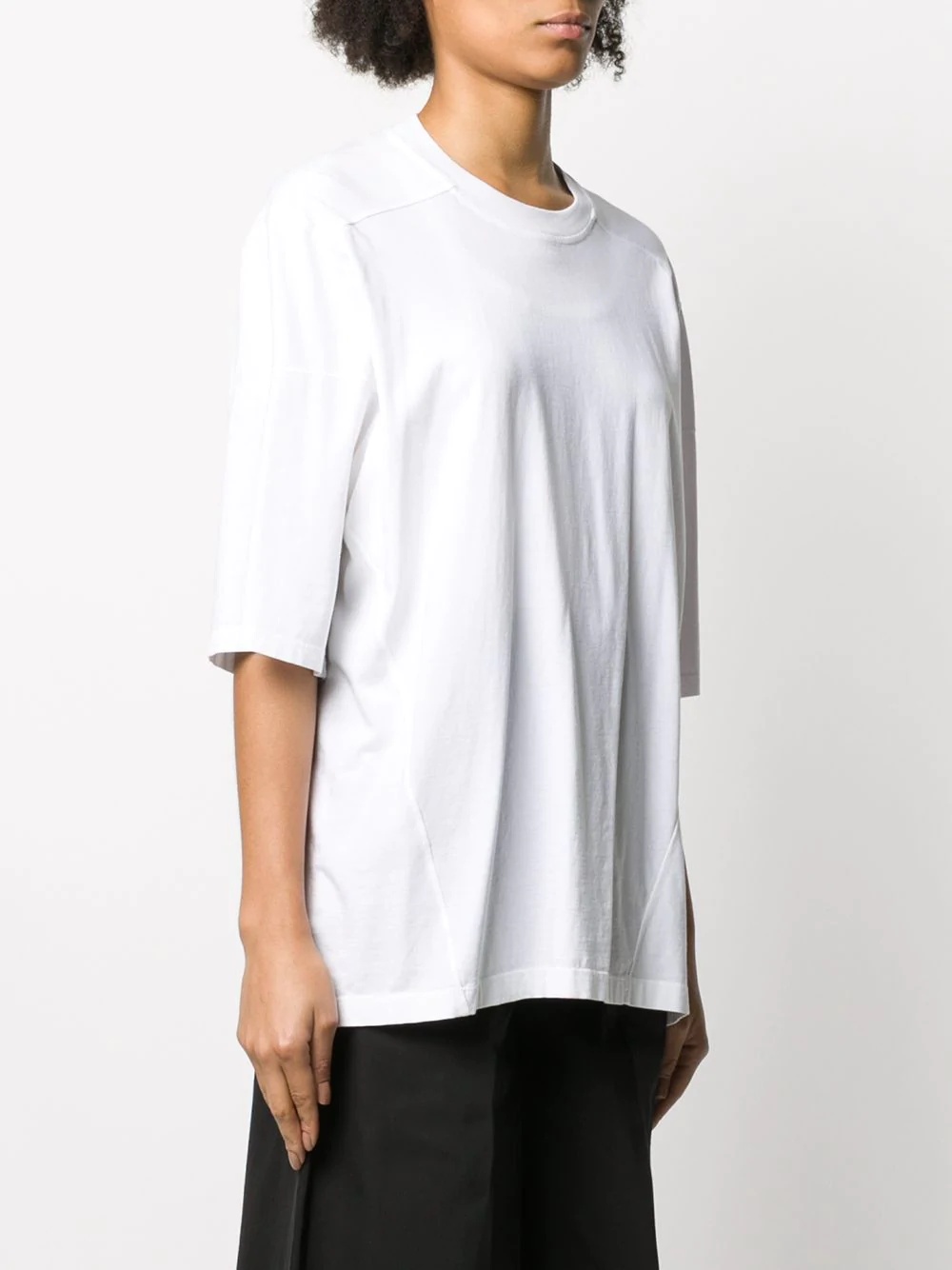 boxy fit crew neck T-shirt - 3