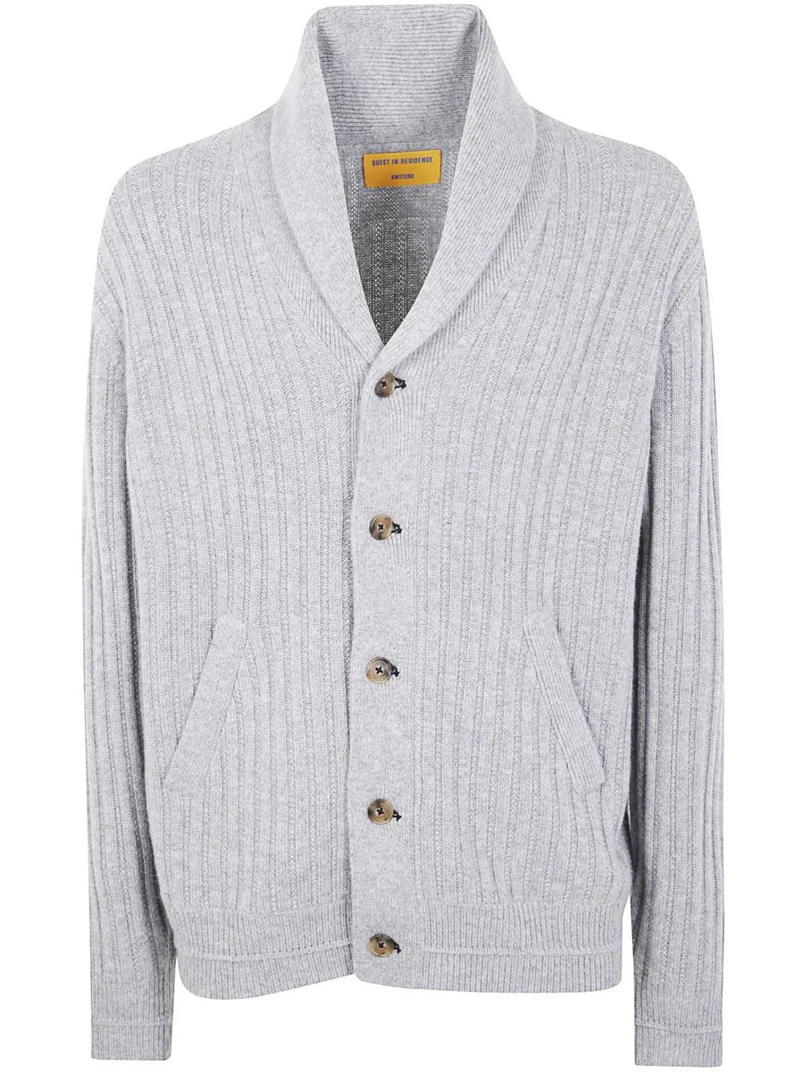 Guest In Residence "Varsity" Cashmere Blend Cardigan Clothing - 1