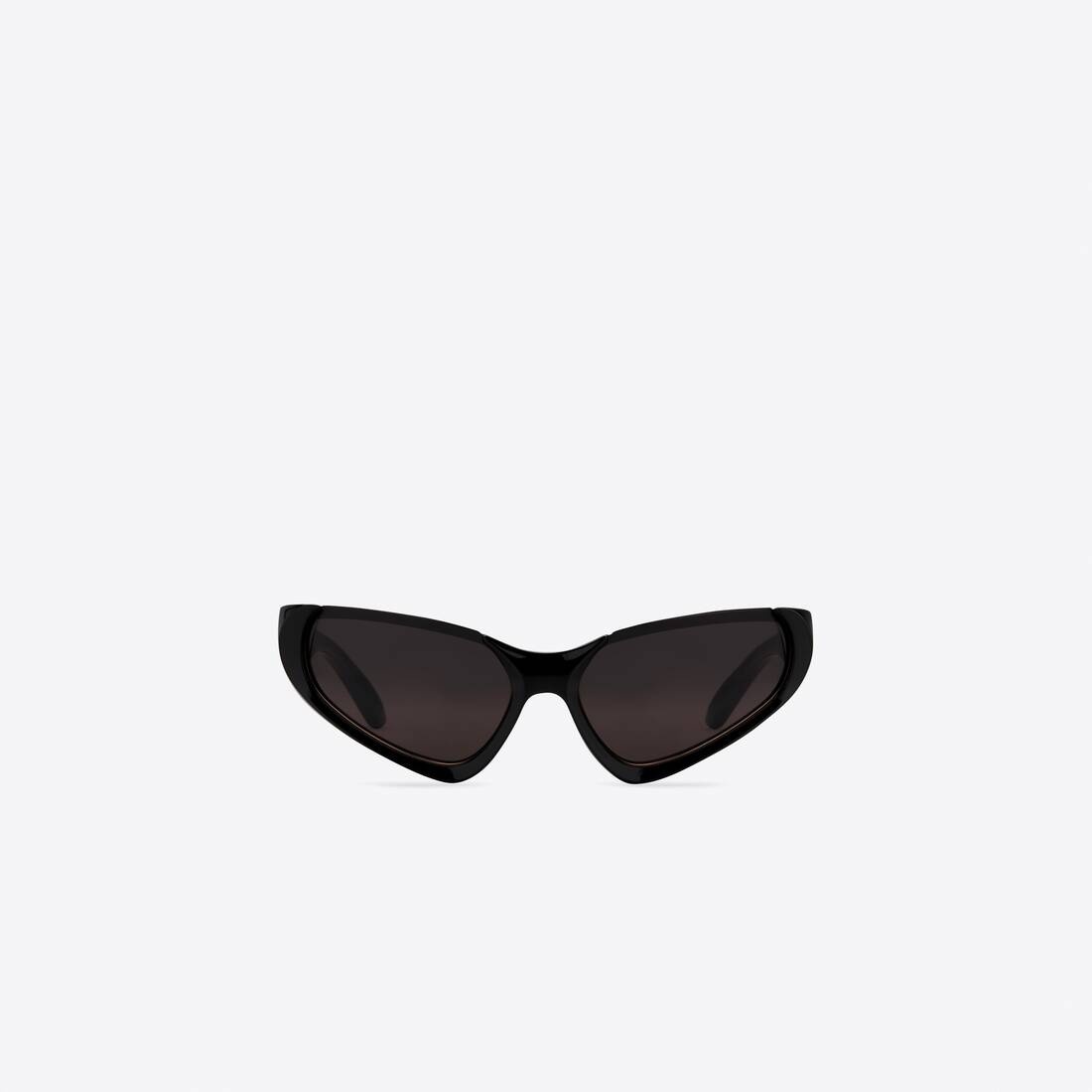 Xpander Rectangle Sunglasses  in Black - 1