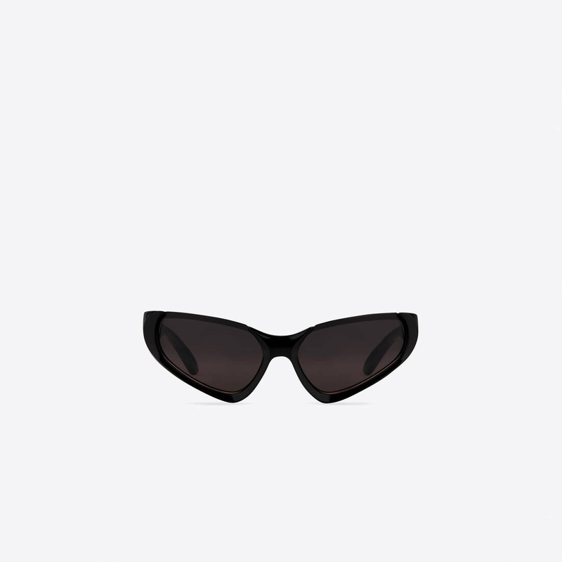 Xpander Rectangle Sunglasses in Black - 1