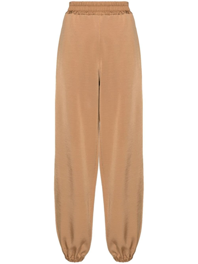 elasticated-waist straight-leg track pants 1