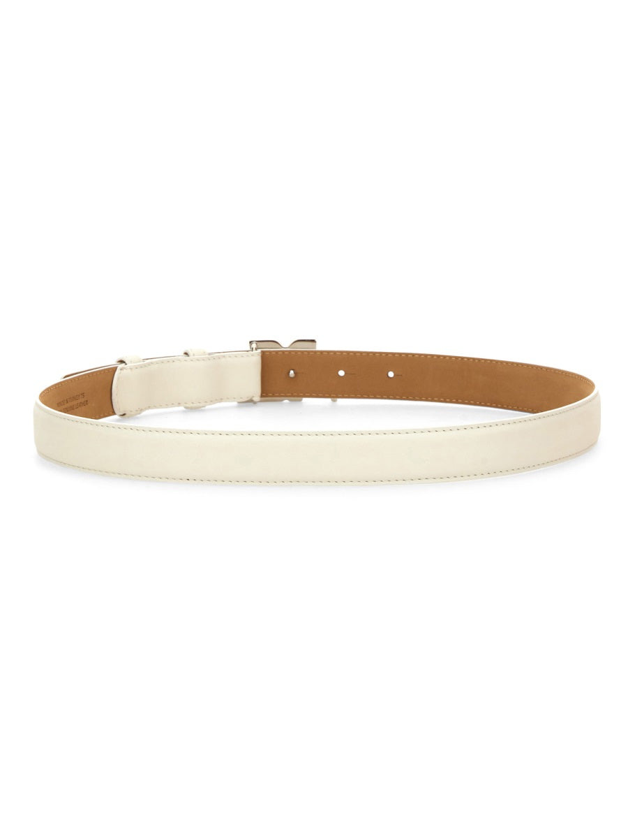 Courreges Women Leather "Ac" Belt - 3