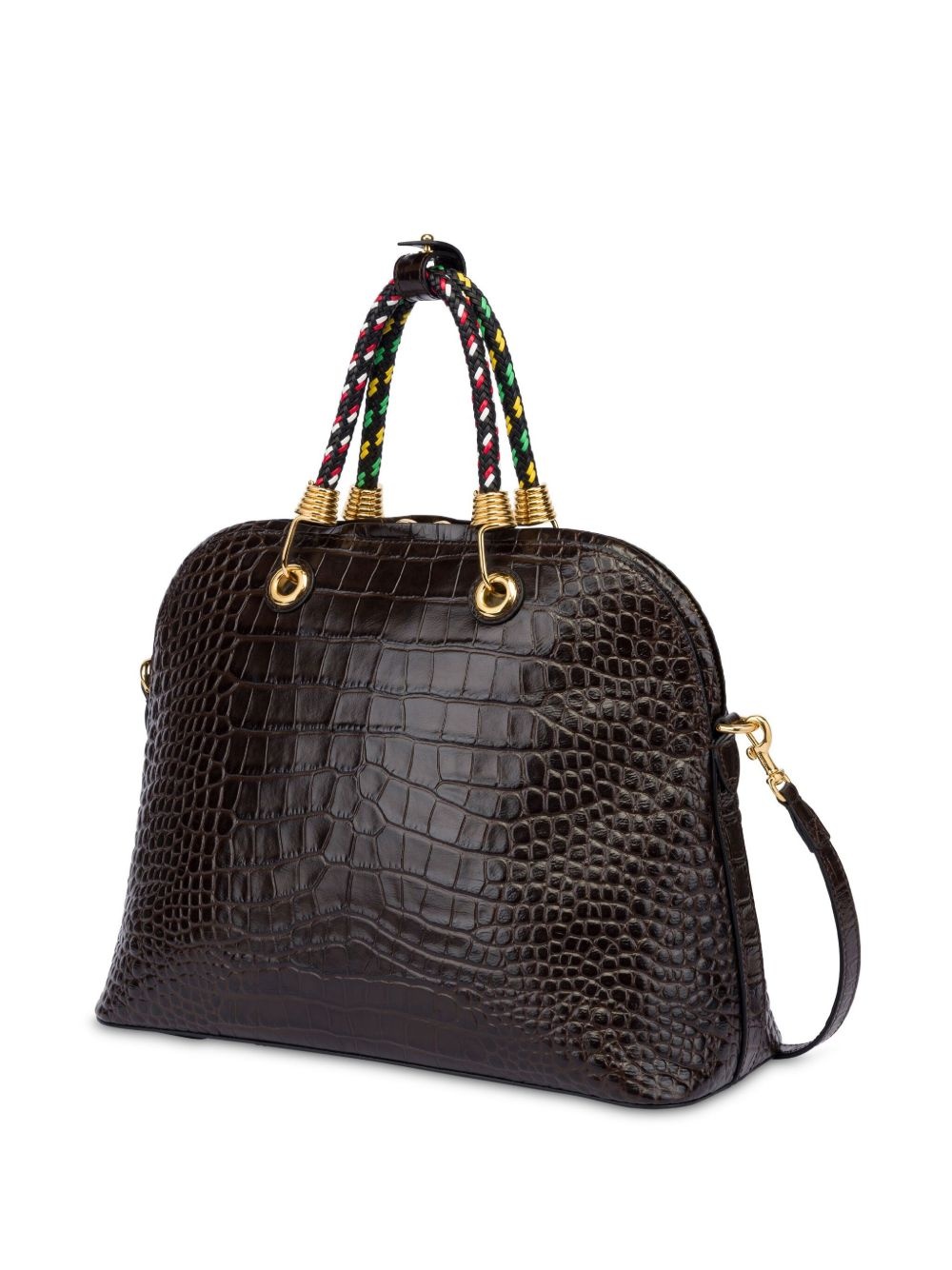 logo-debossed tote bag - 2