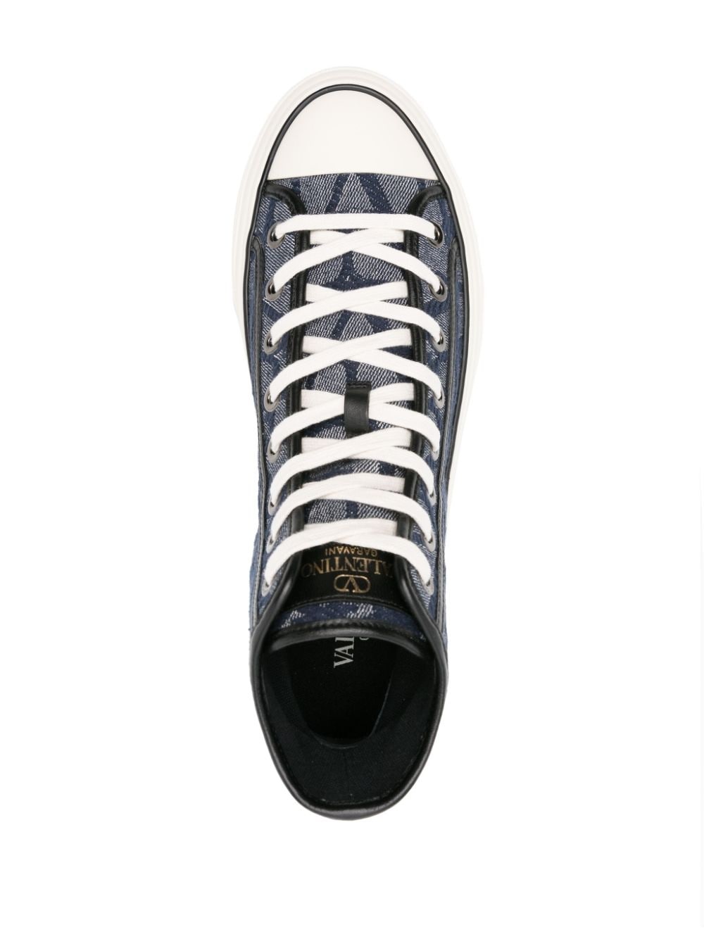 VLogo Signature high-top sneakers - 4