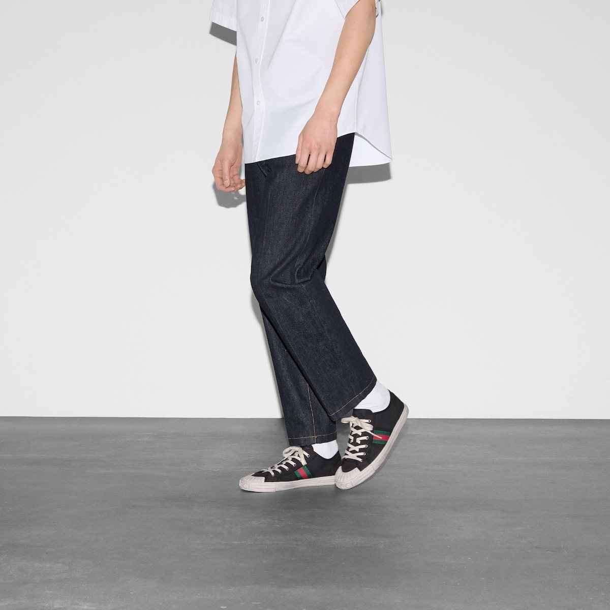 Men's sneaker with Web - 3
