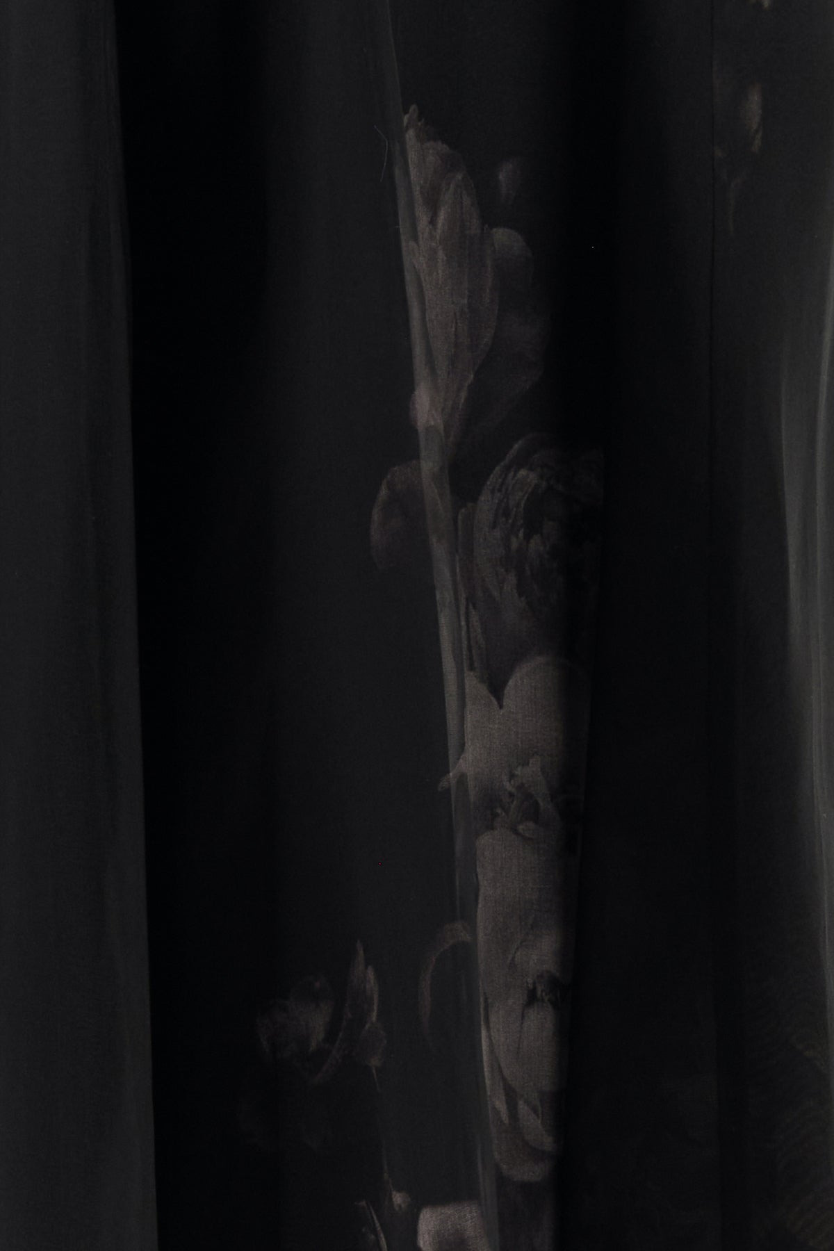 Printed silk Hypnotic skirt - 3