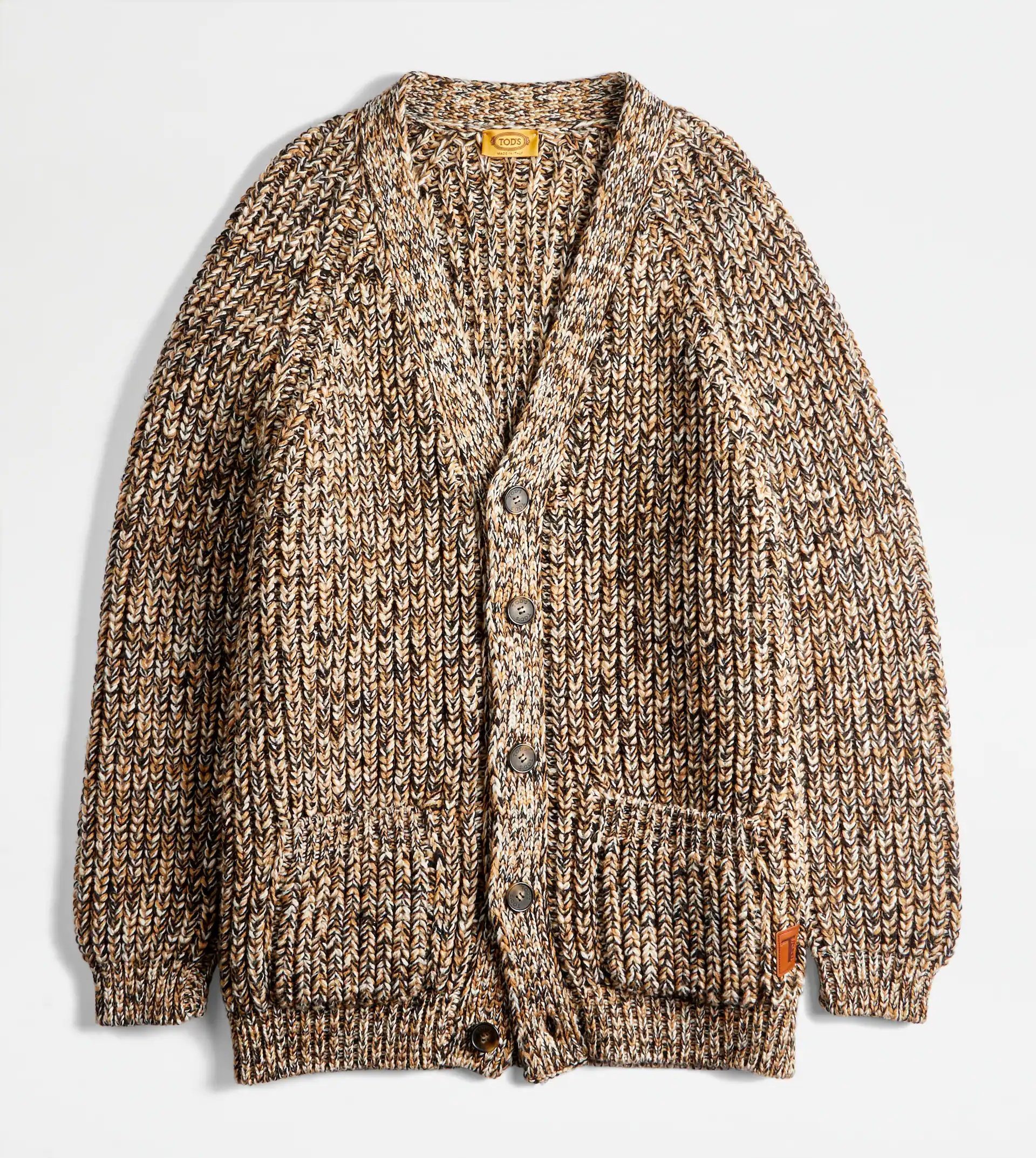 MOULINÉ CARDIGAN - BROWN - 1