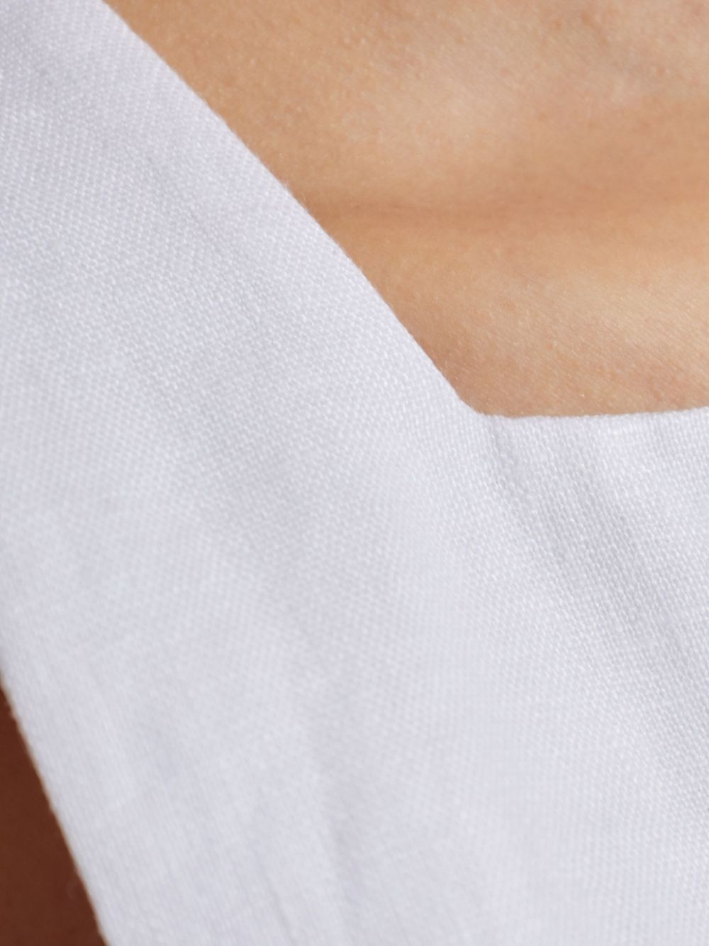 linen mini dress - 5