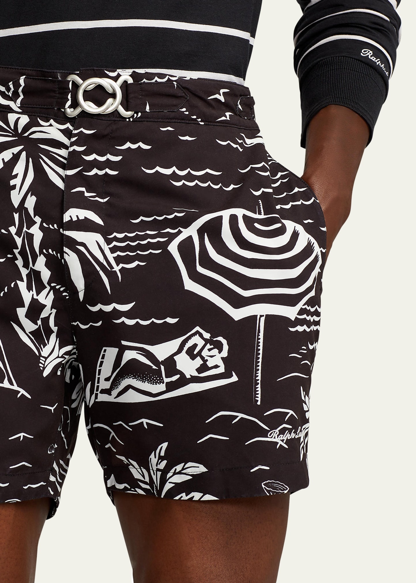 Men's Mayfair Buckle Swim Trunks - 5