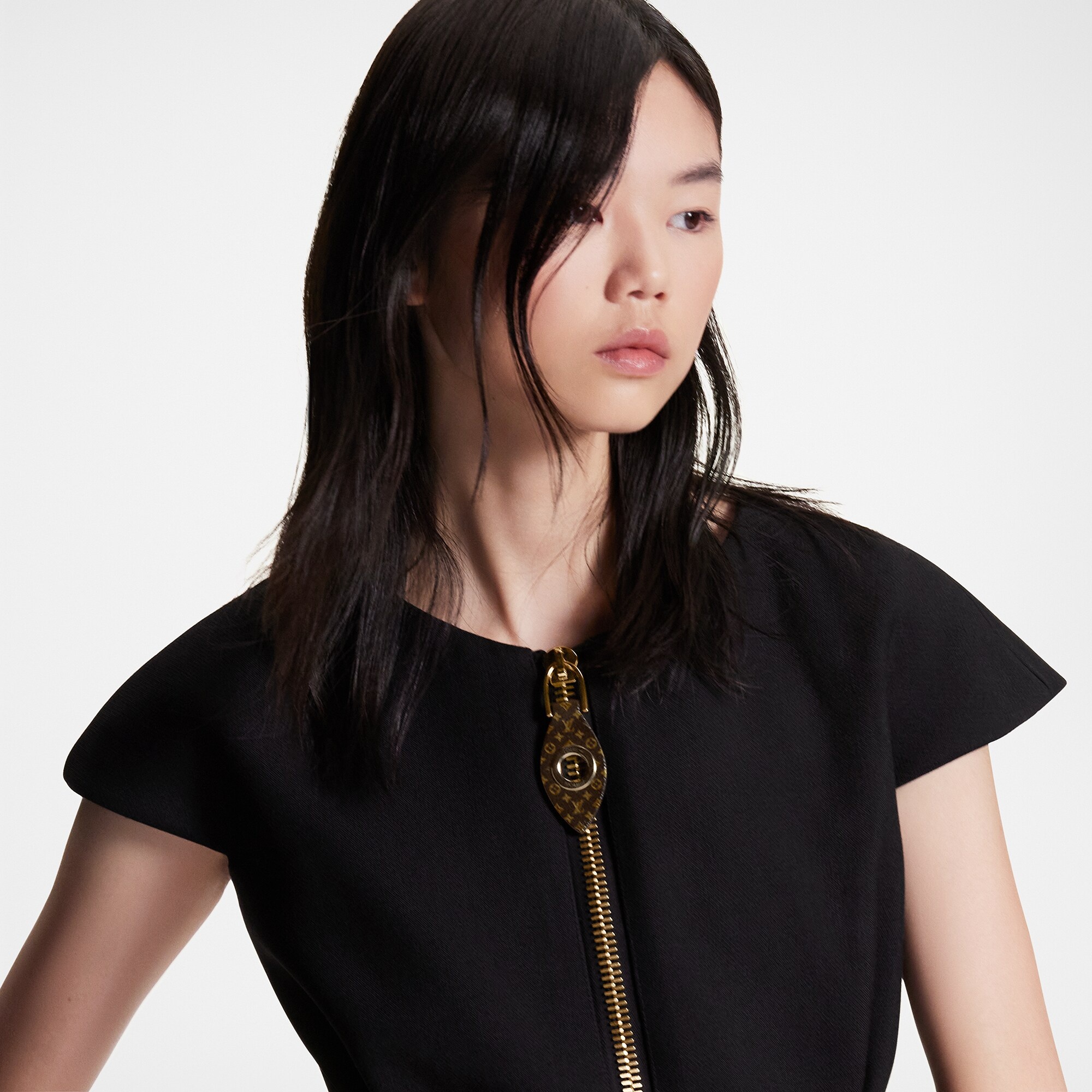 XXL Detail Cap Sleeve Dress - 2