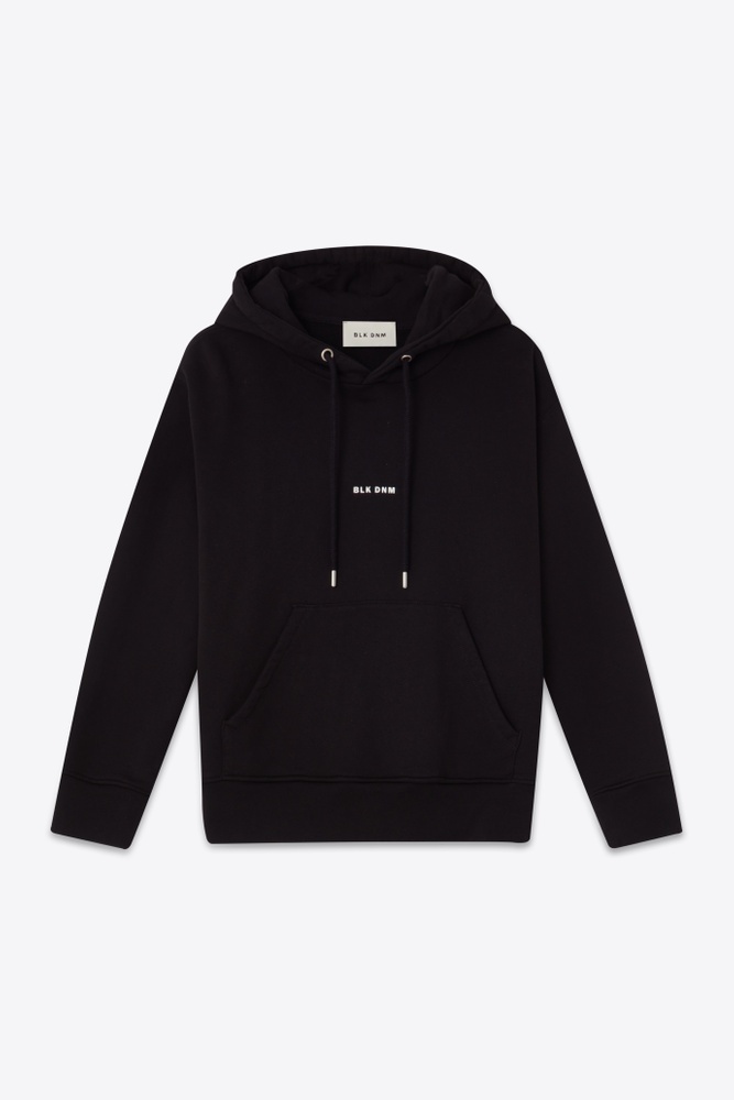 SWEATER HOODIE 02 BLACK - 2