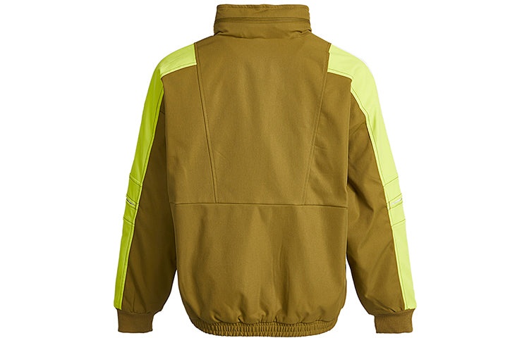 (WMNS) adidas Str Jkt Warm Training Sports Storage Simple Hooded Fleece Lined Jacket Yellow GP0623 - 2