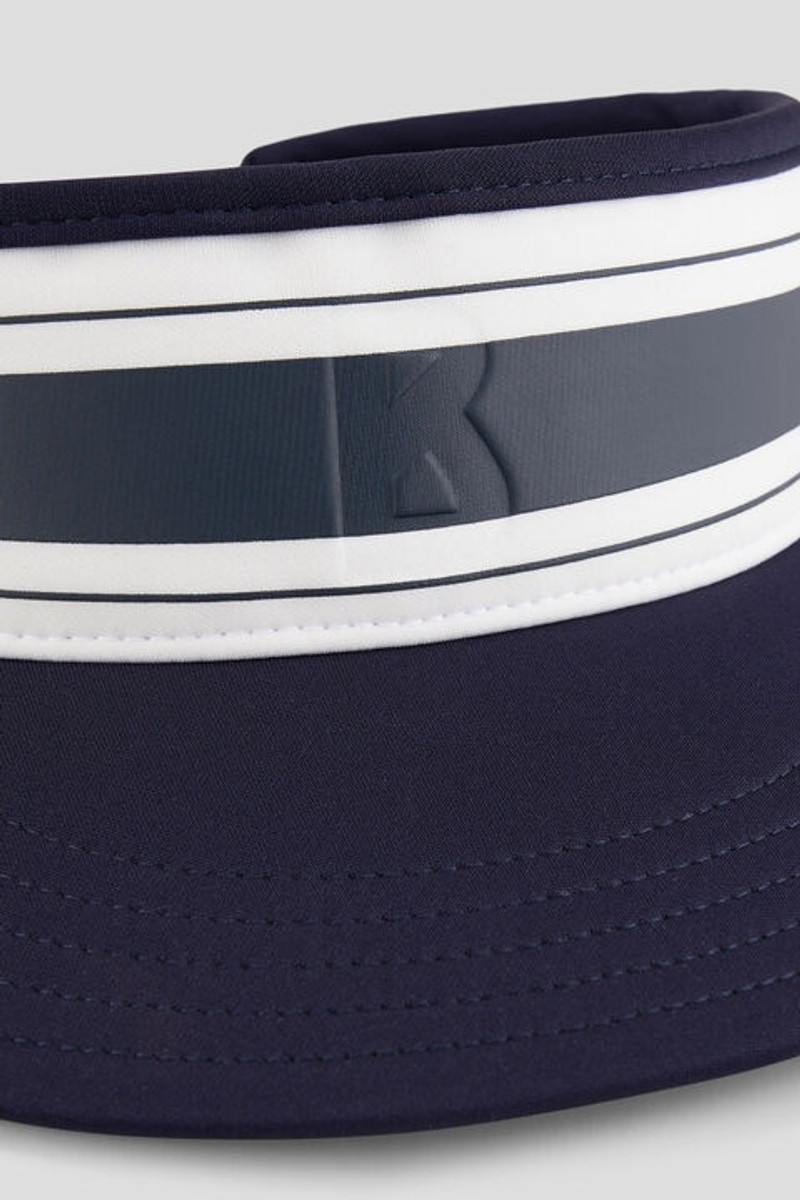 Yuni Visor cap in Navy blue/White 3