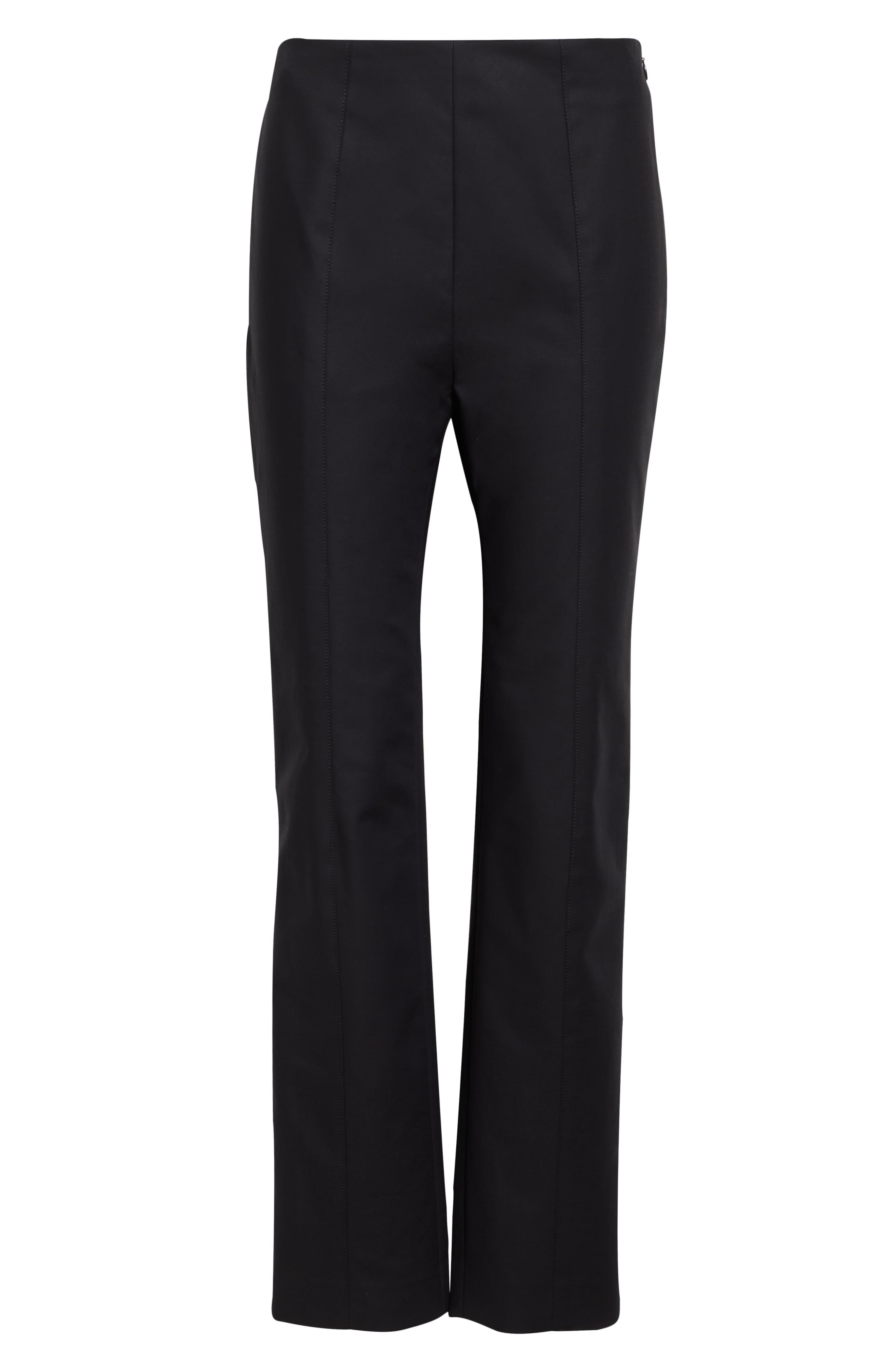Carolina Herrera Emilie Slim Leg Pants in Black at Nordstrom - 6