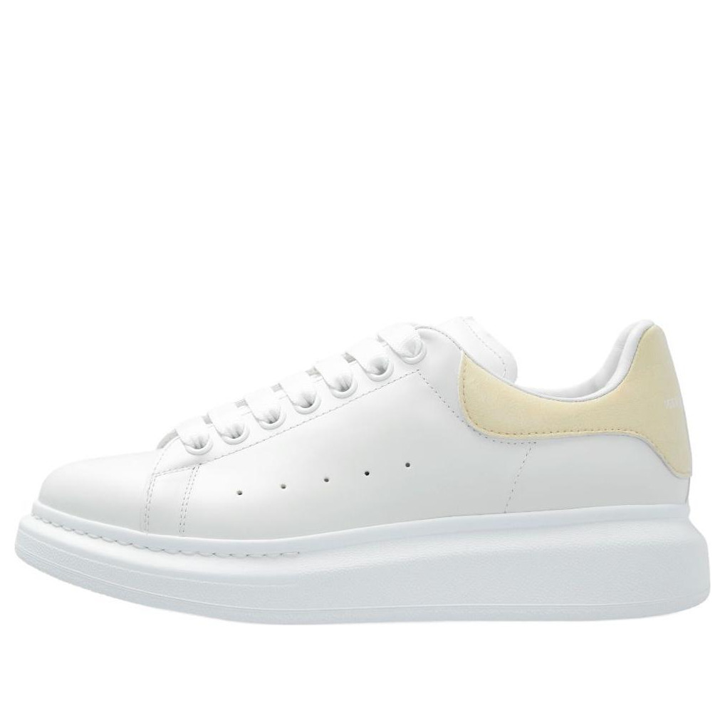 (WMNS) Alexander McQueen Oversized Sneakers 'Baby Yellow White' 718233WIEEL8762 - 1