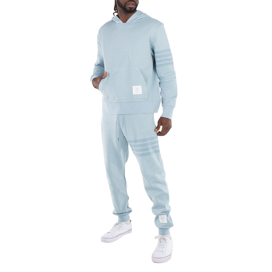 Thom Browne 4-Bar Striped Drawstring Sweatpants - 4