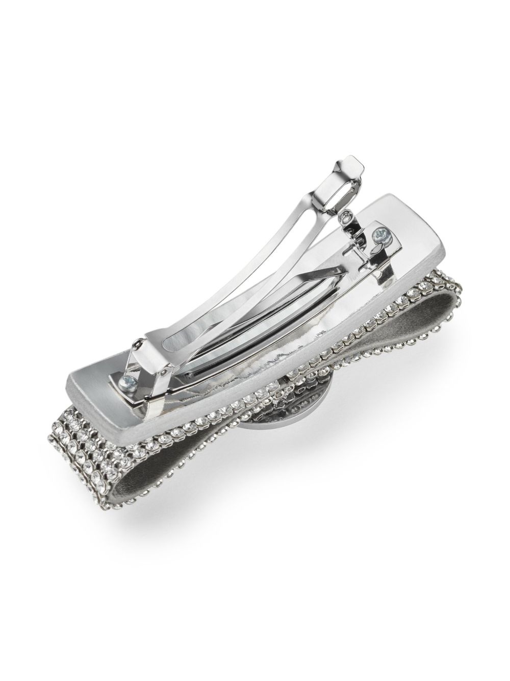 Right Gianni Ribbon mesh hair clip - 2