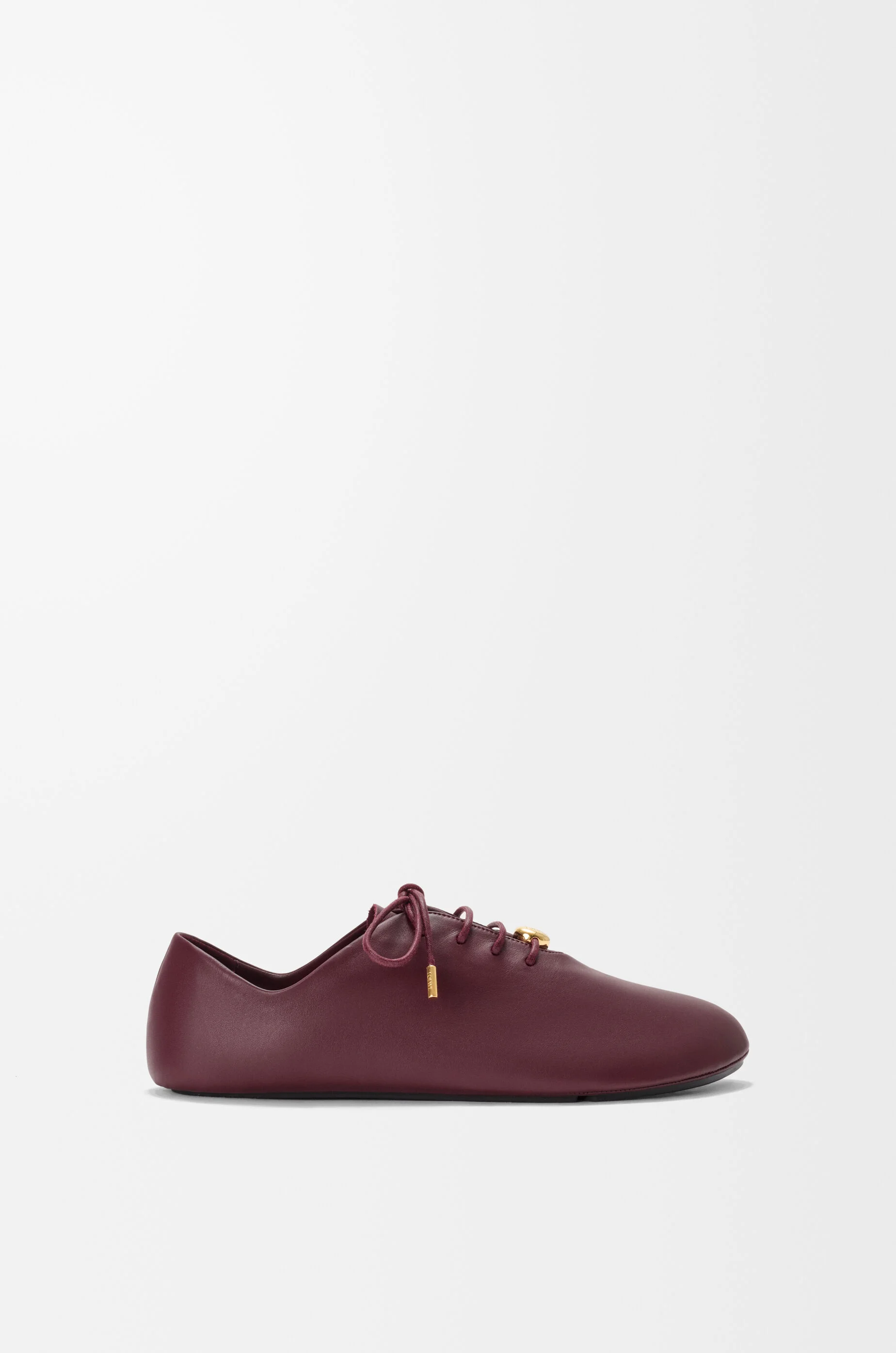 Pebble Soft lace-up in nappa calfskin - 1