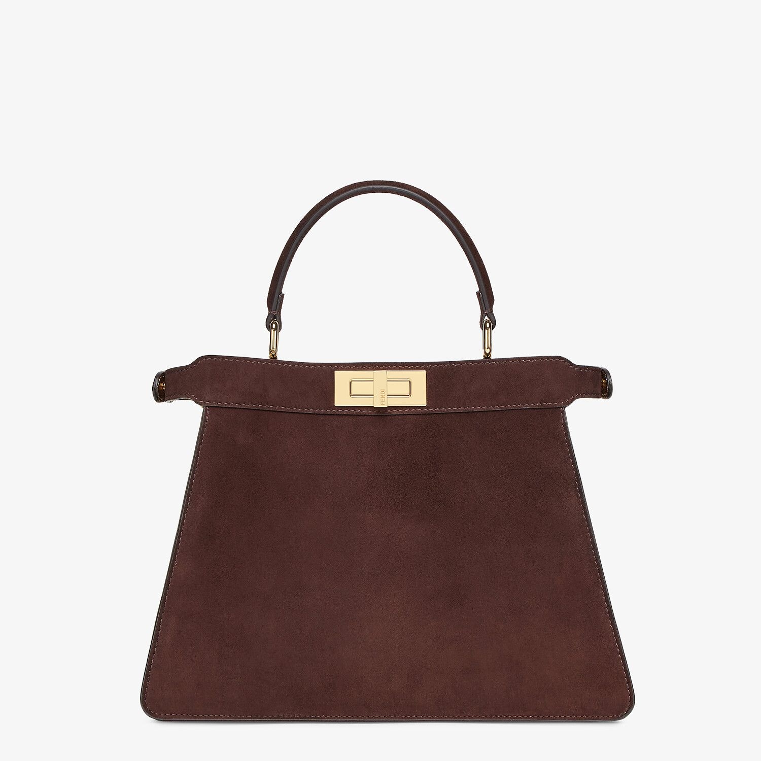 Brown suede bag - 6