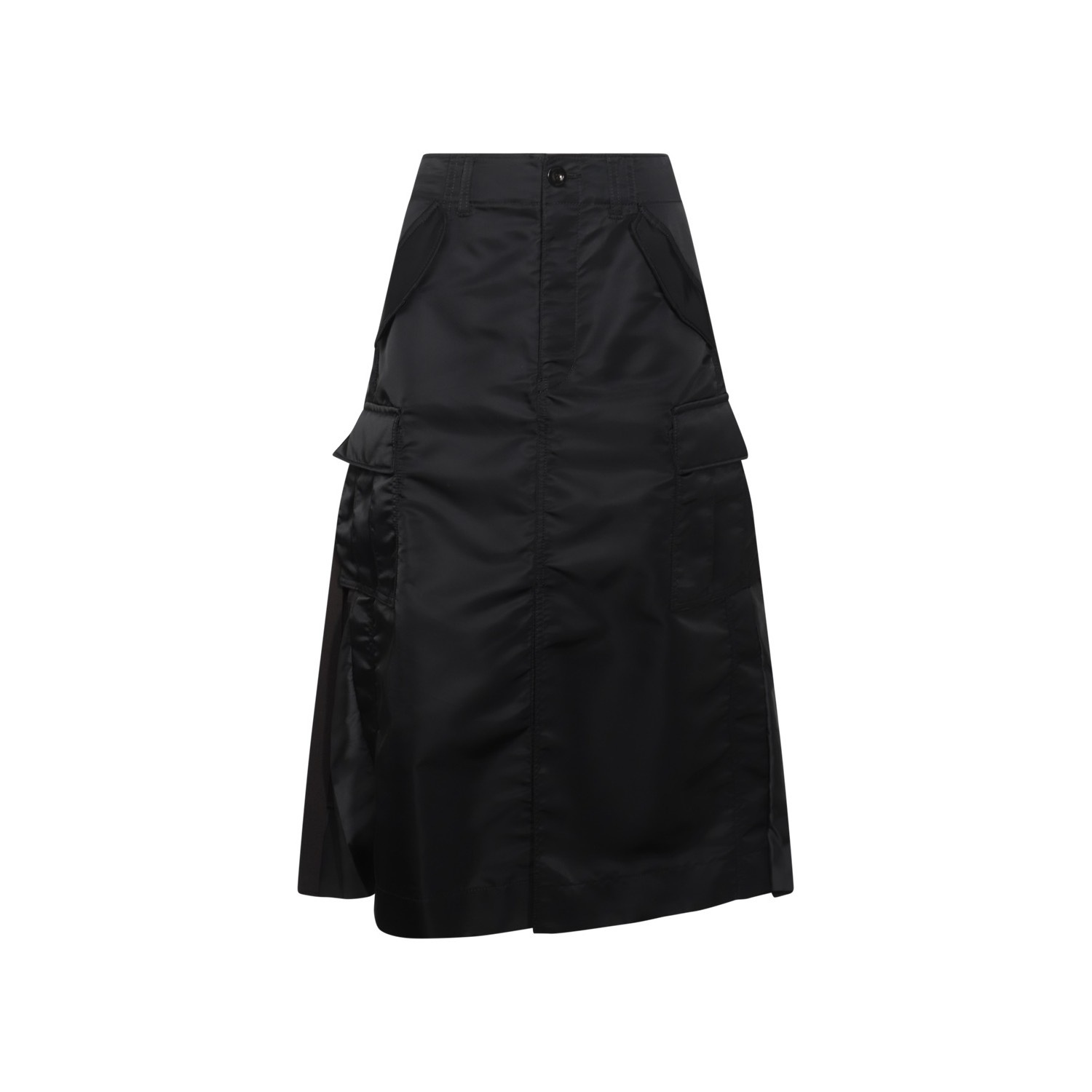 スカート SACAI Woman Skirt Black SCW205 001 SACAI: Skirt woman - Black | Sacai skirt SCW205 online at