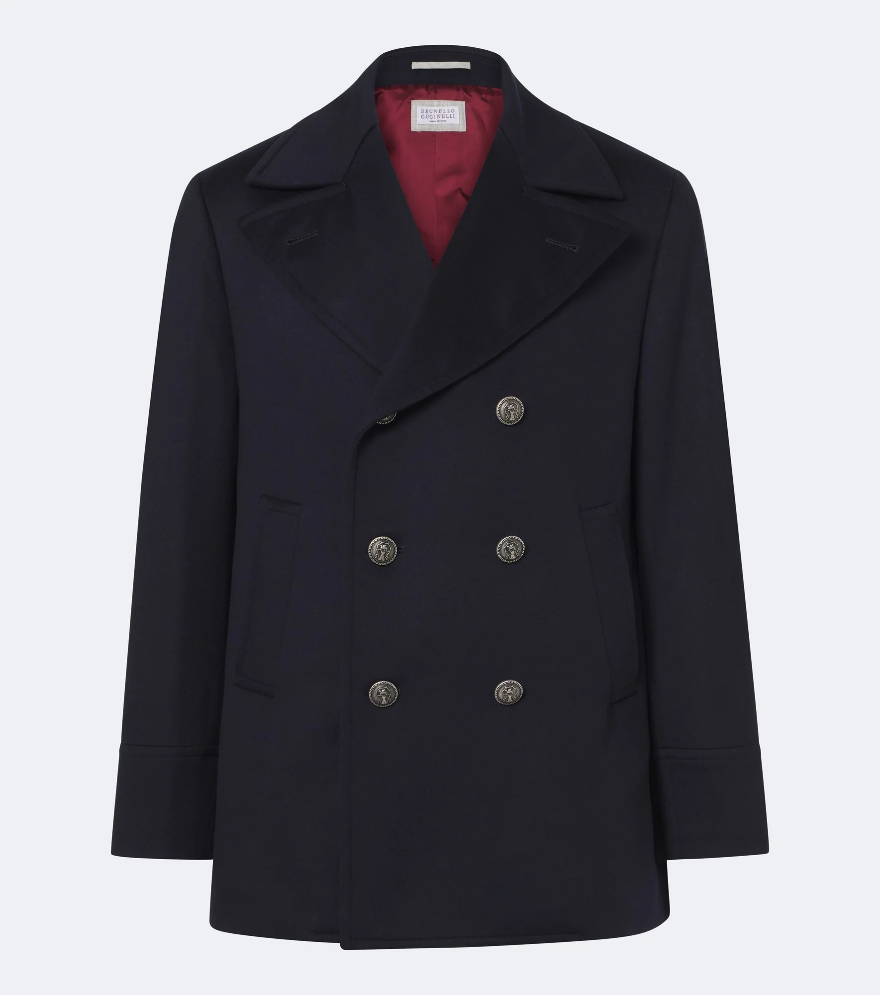 Virgin wool peacoat - 1