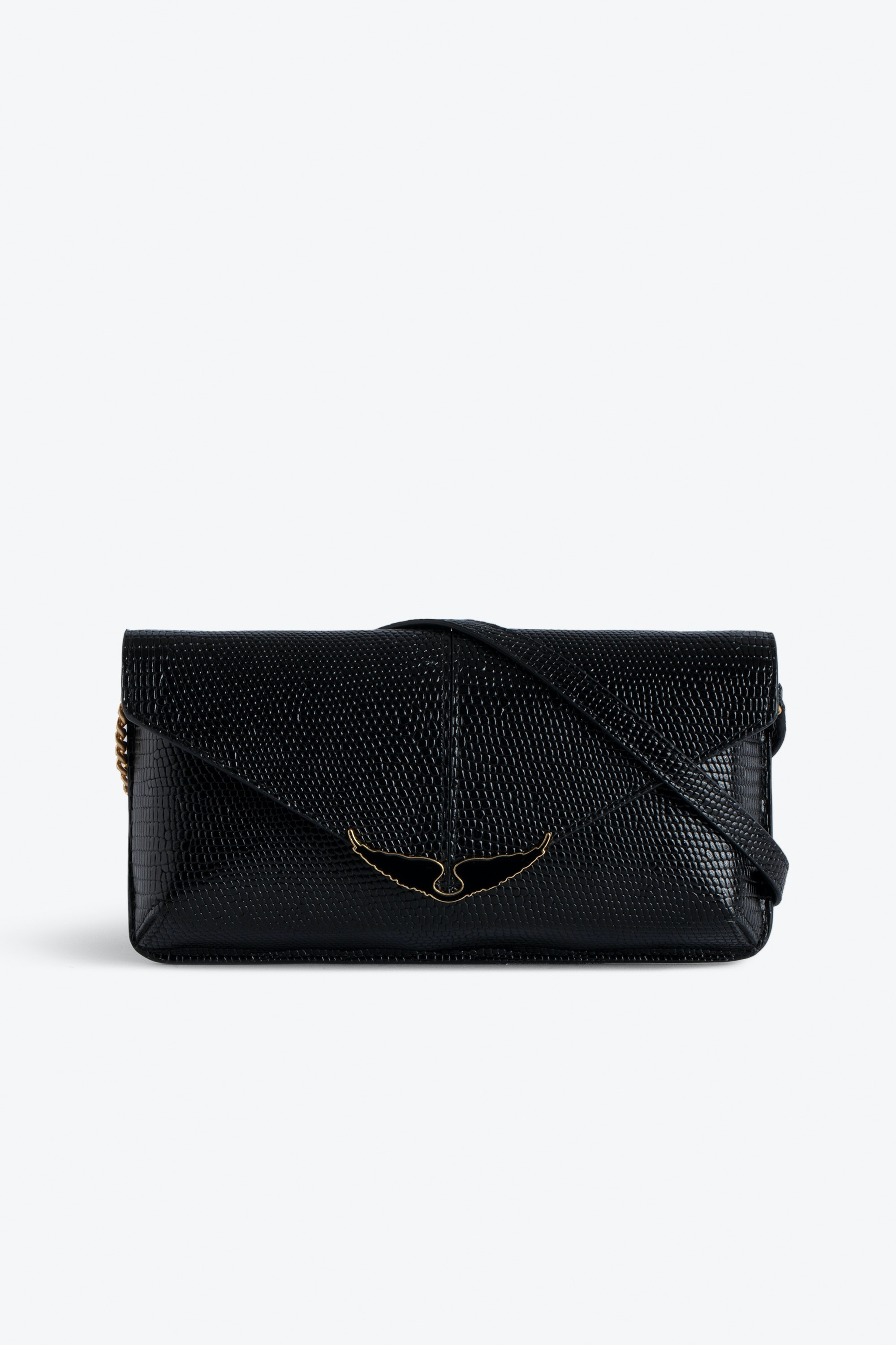 Borderline Embossed Clutch - 1