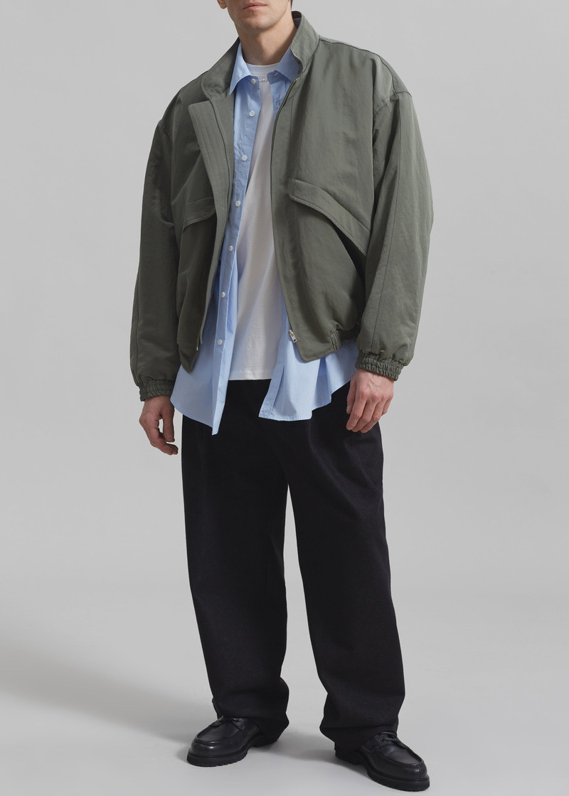 Seth Oversized Jacket - Khaki 13