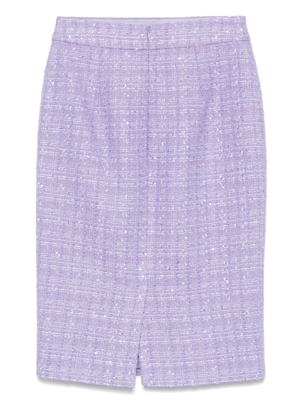 tweed midi skirt - 2