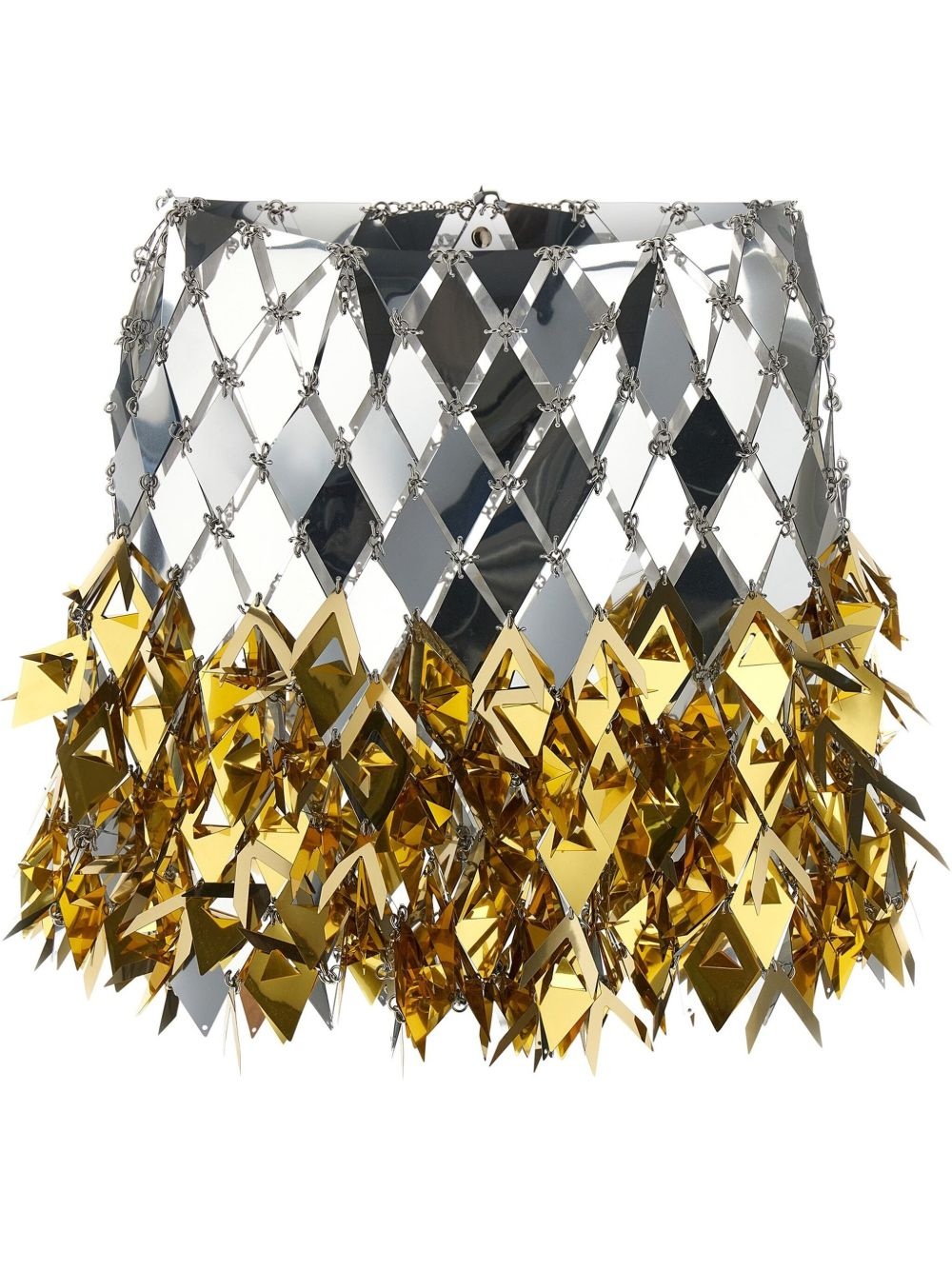 paillette-embellished mini skirt - 1