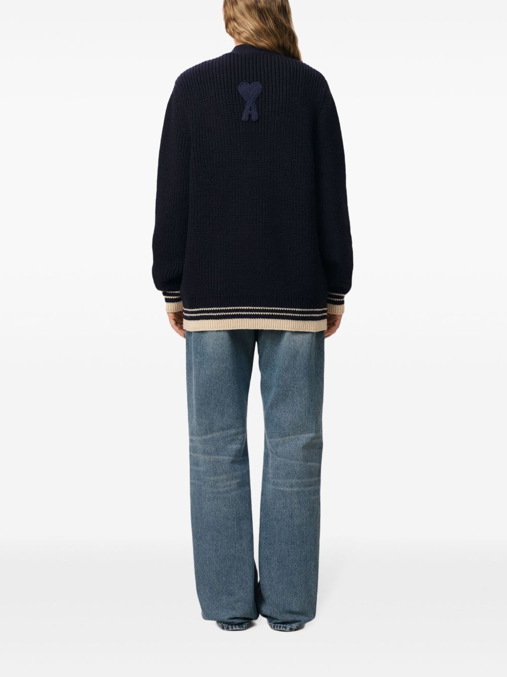 ribbed cardigan - 5