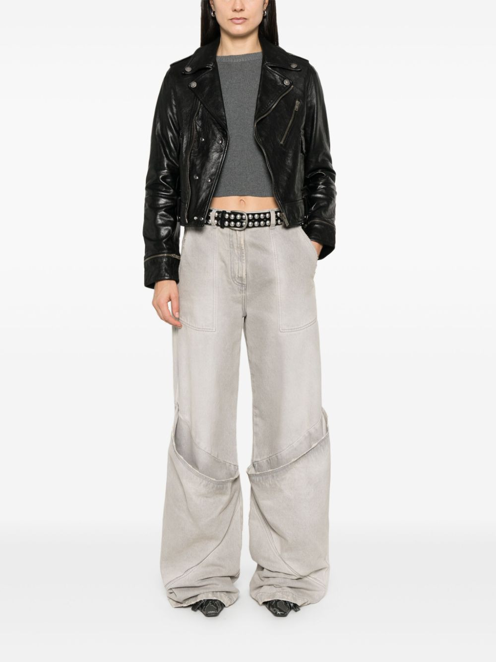 Golden Goose Leather Jacket - 5