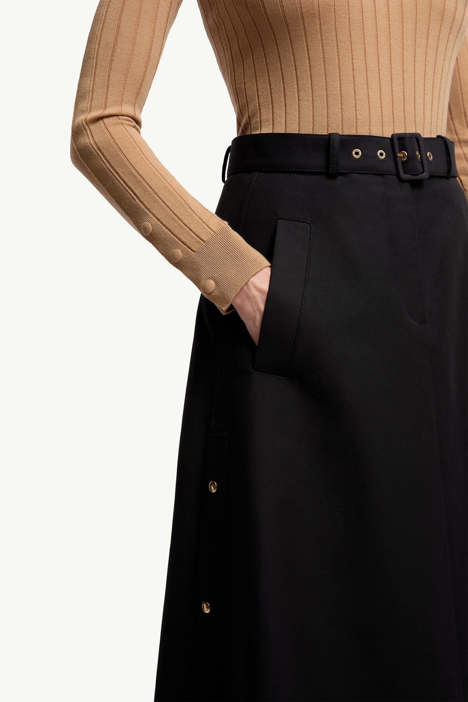 Cotton Midi Skirt - 6