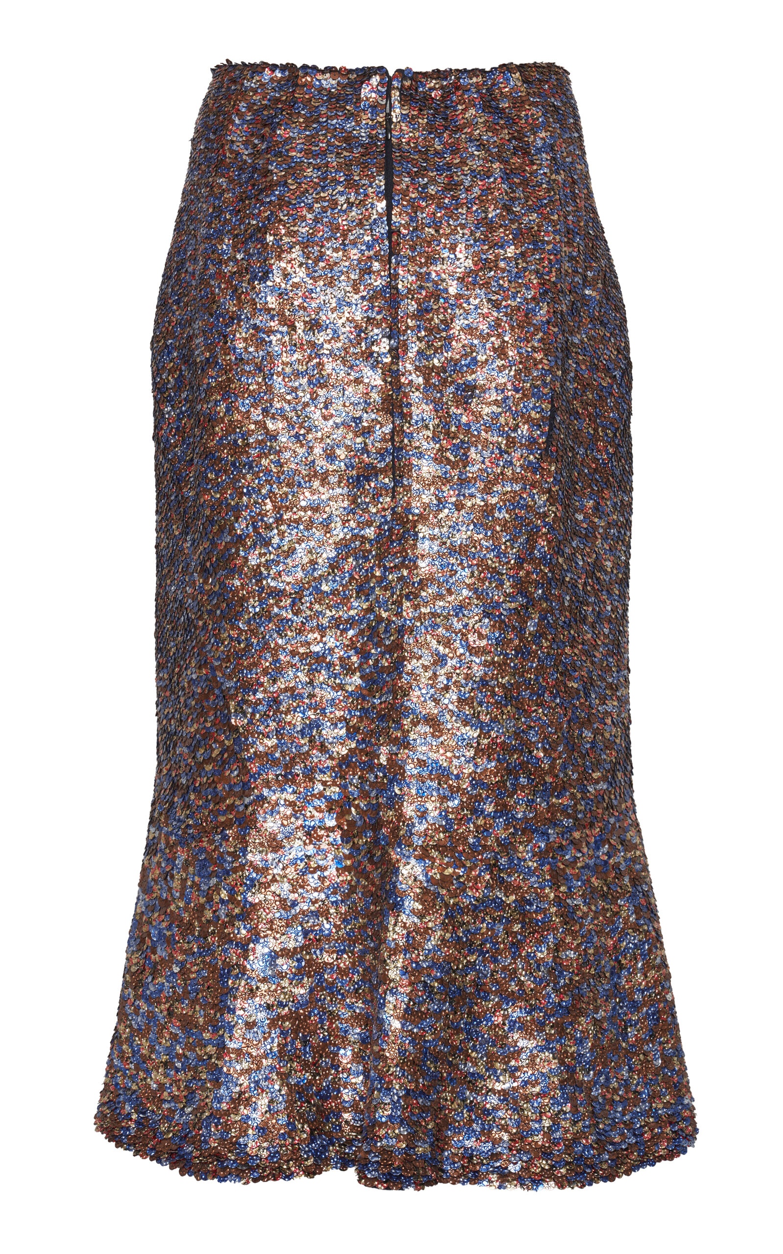 Sibyl Sequined Wool-Blend Midi Skirt multi - 3