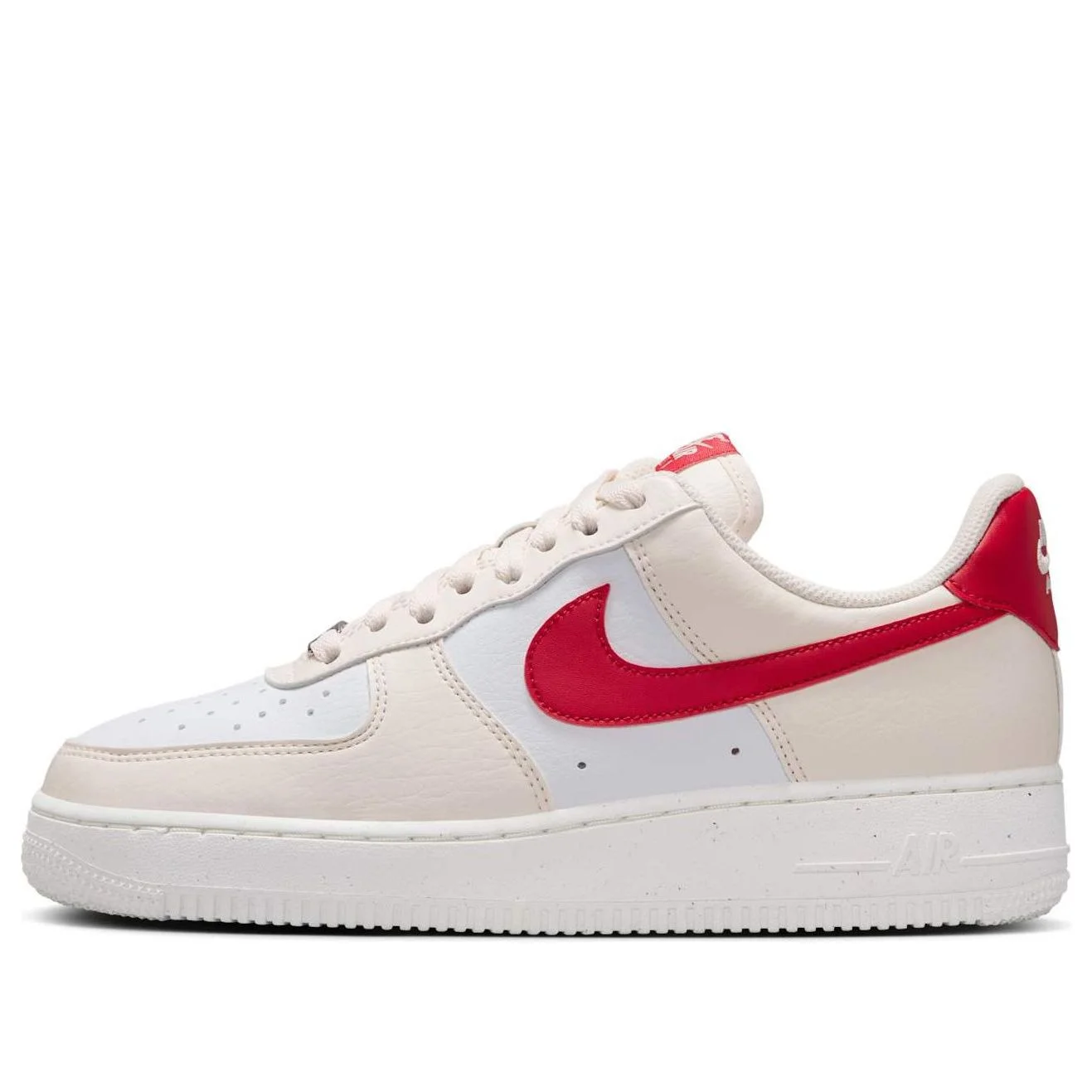 Nike Air Force 1 Low '07 Next Nature Pale Ivory University Red (Women's) - 1