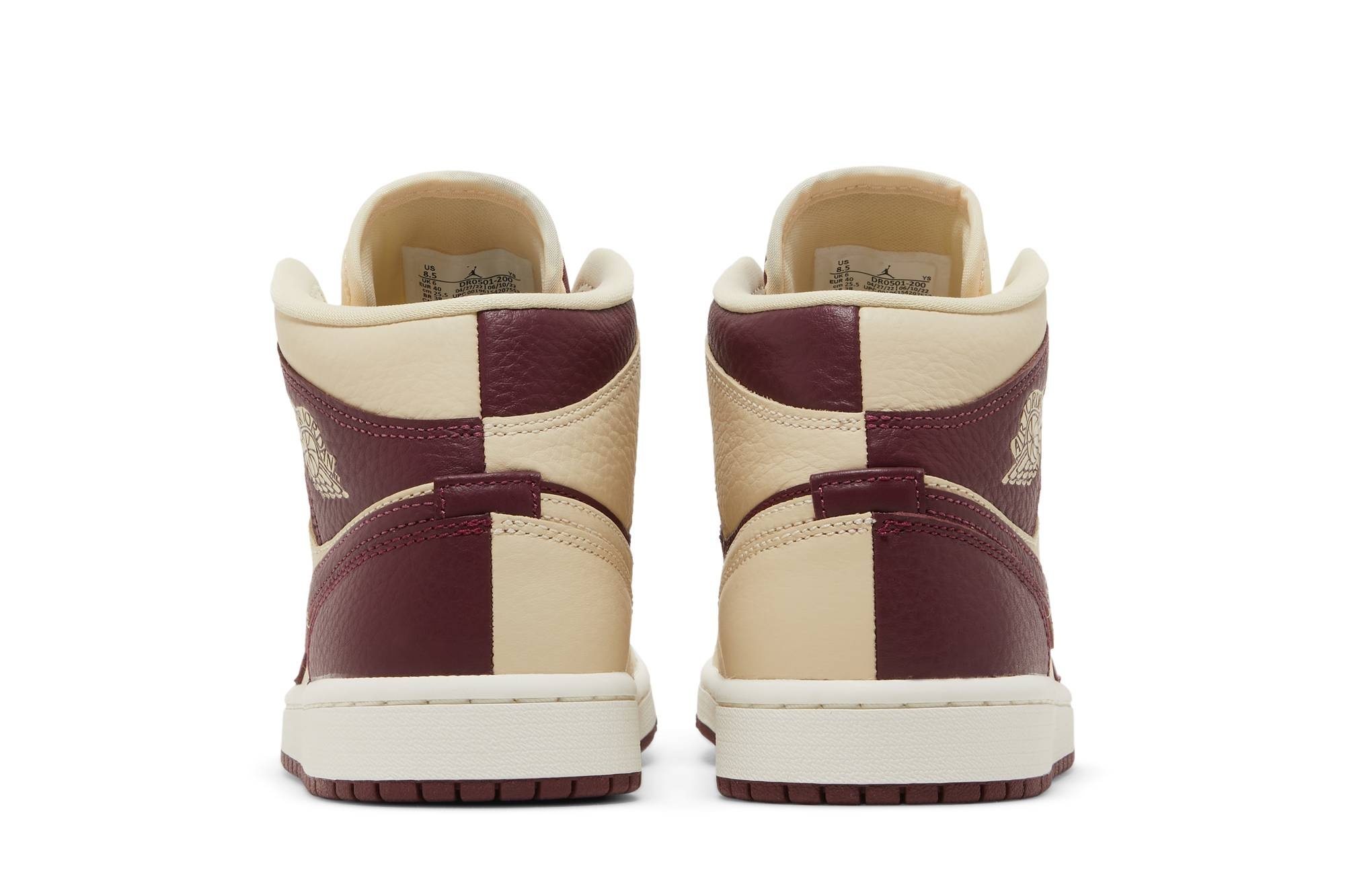 Wmns Air Jordan 1 Mid SE 'Split - Beach Cherrywood' - 6