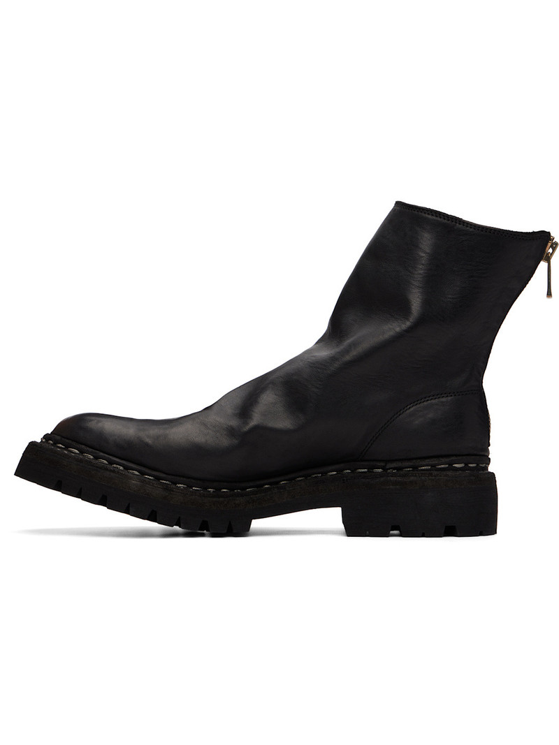 Guidi Black Soft Horse Leather 796 Boots outlook