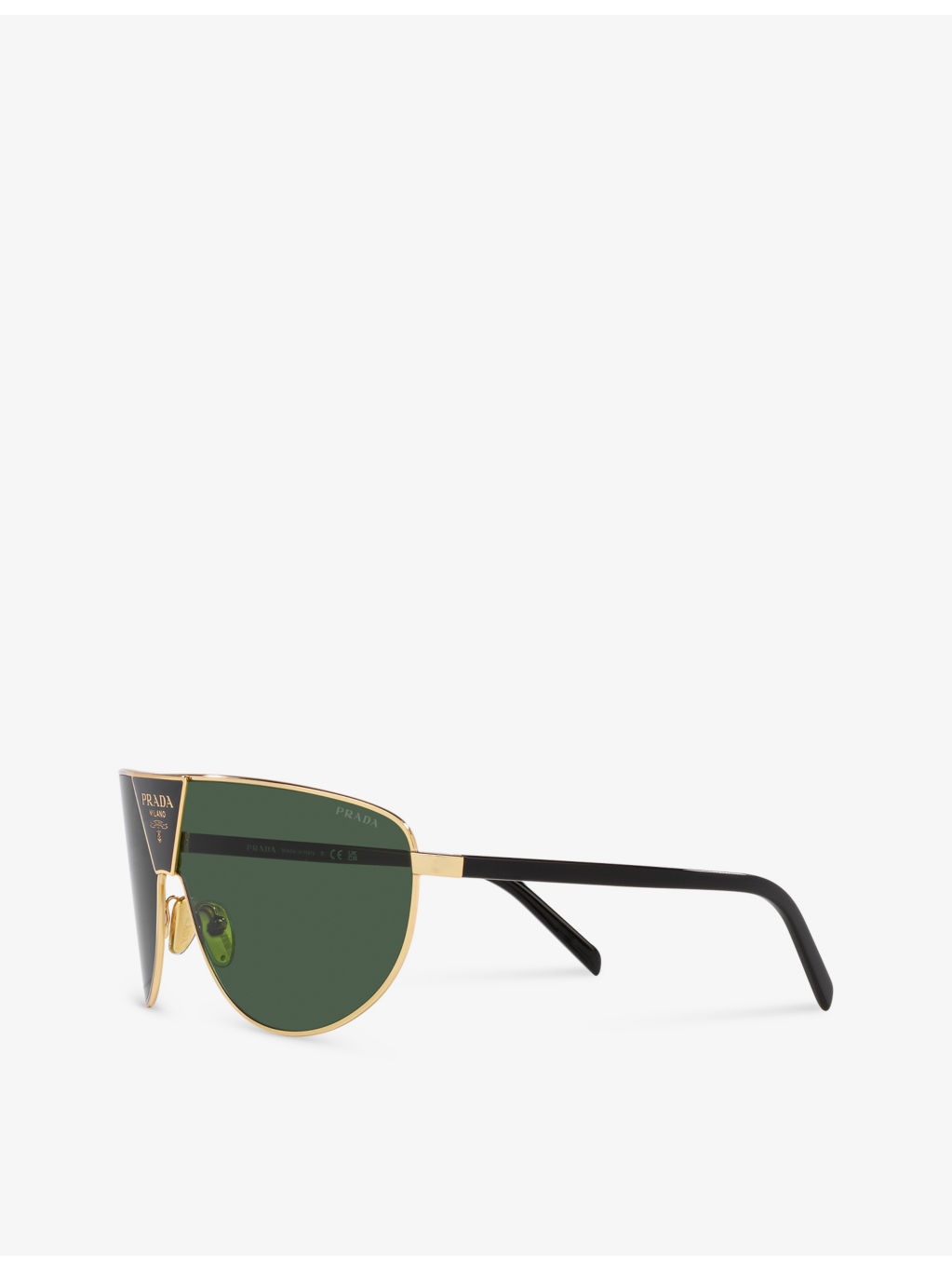 PR 69ZS shield-frame metal sunglasses - 4