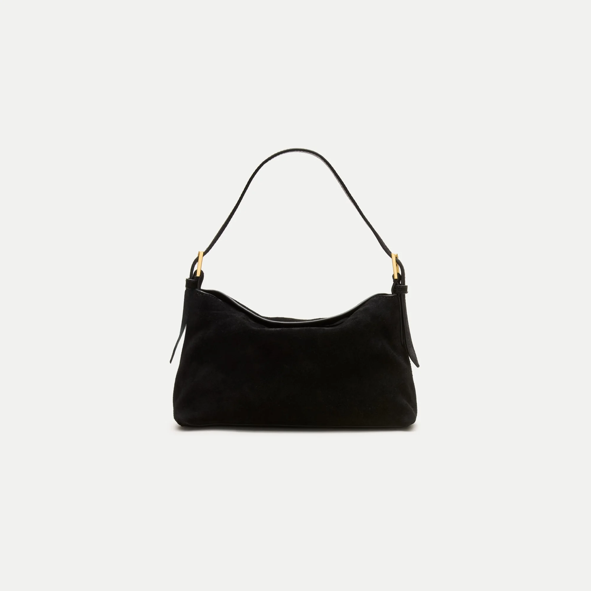 Berkeley small shoulder bag in suede - 1