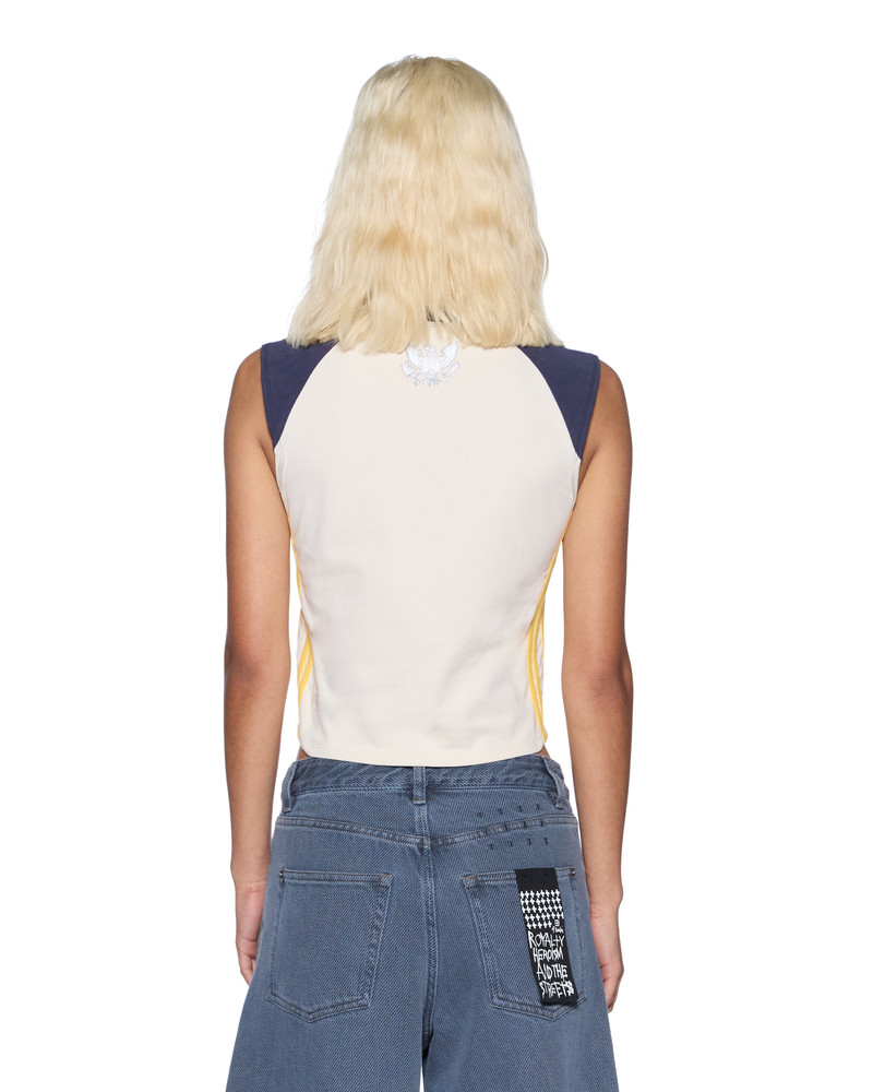 Ksubi KSB BABY TANK NAVY WHITE outlook