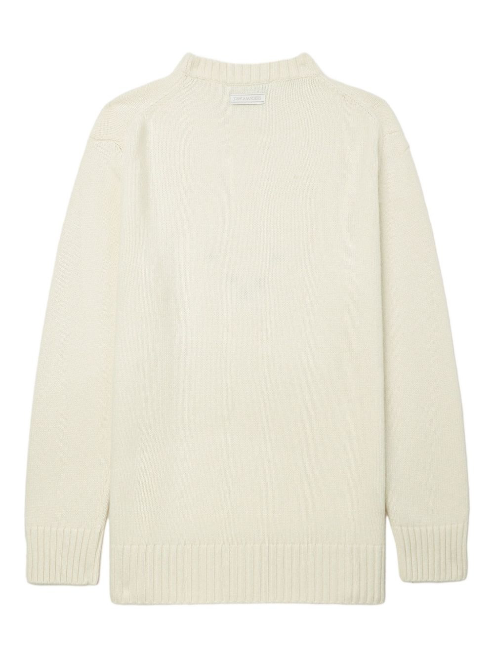 bear-embroidered crew-neck sweater - 5
