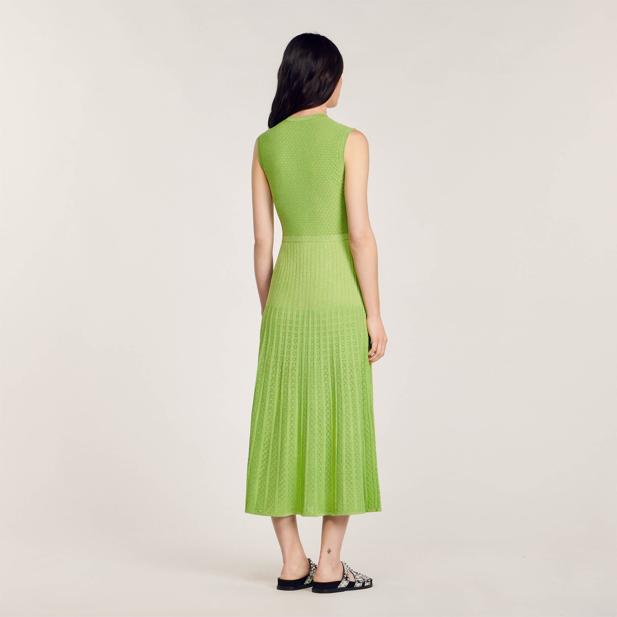 KNIT MIDI DRESS - 6