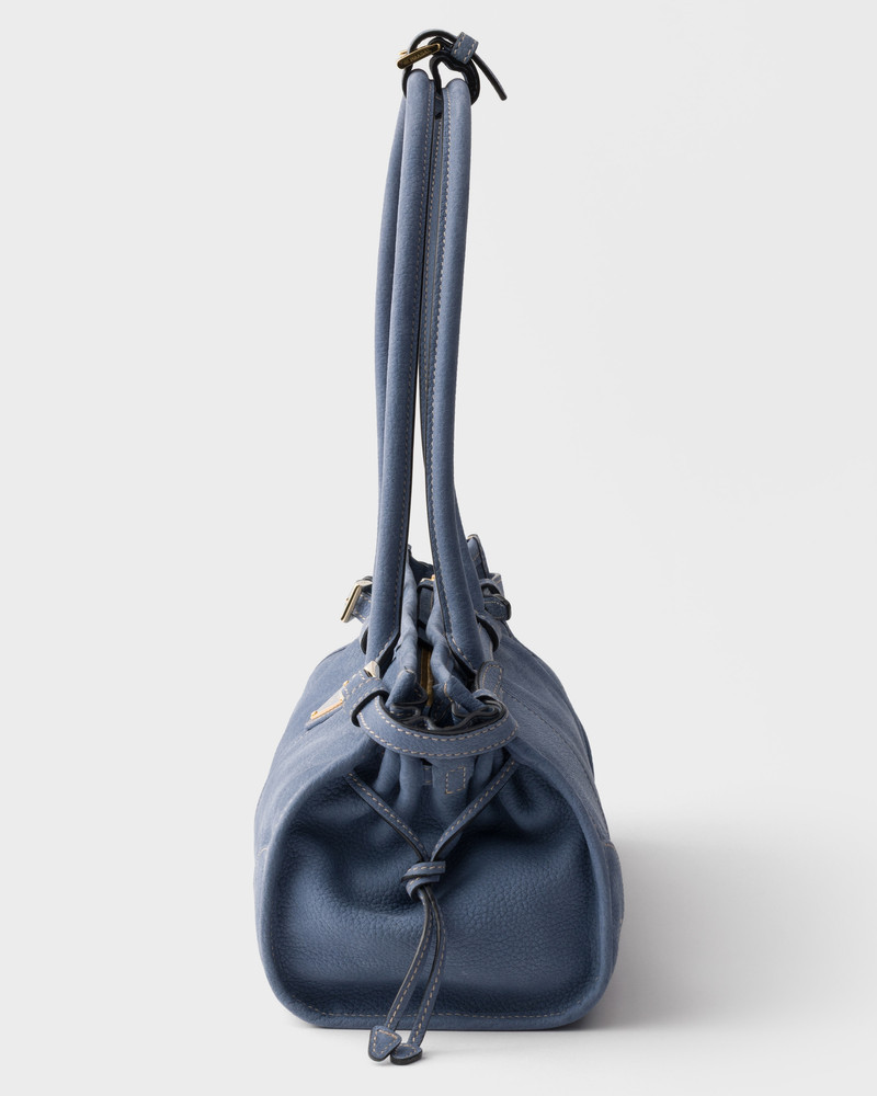 Prada Bonnie medium nubuck leather handbag 7