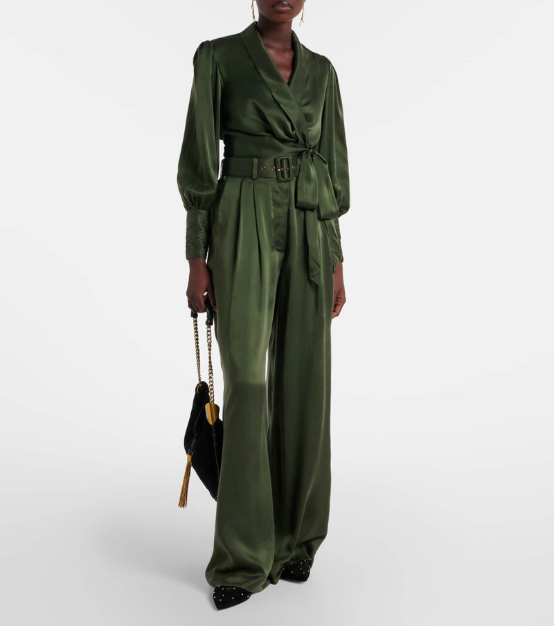 Zimmermann Aura studded suede mules outlook