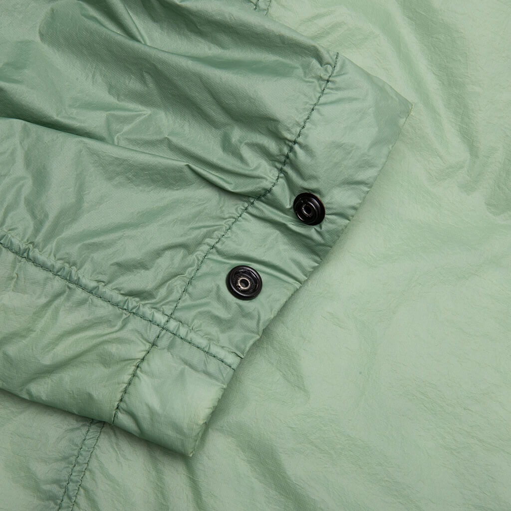PACKABLE HOODED JACKET - SAGE - 4
