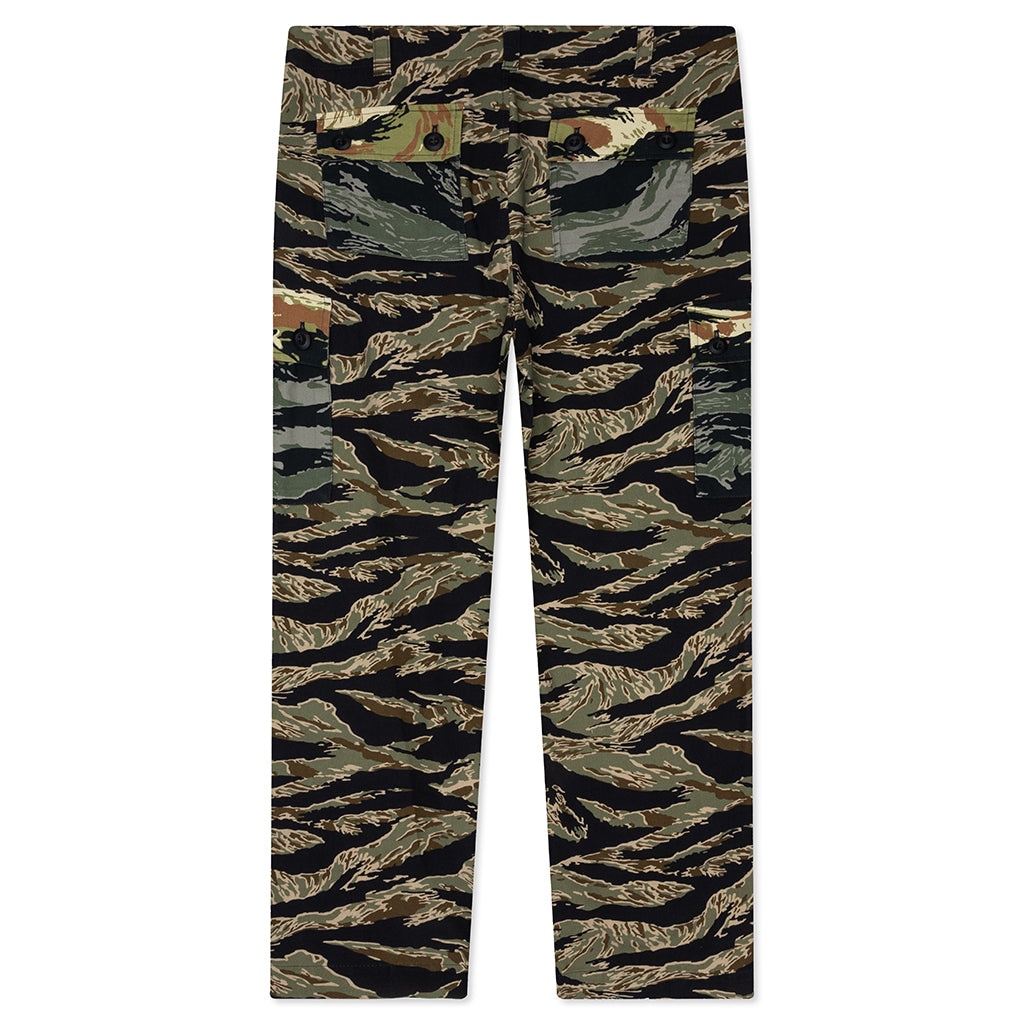 CAMO PRINT CARGO PANTS - MULTICOLORED - 2
